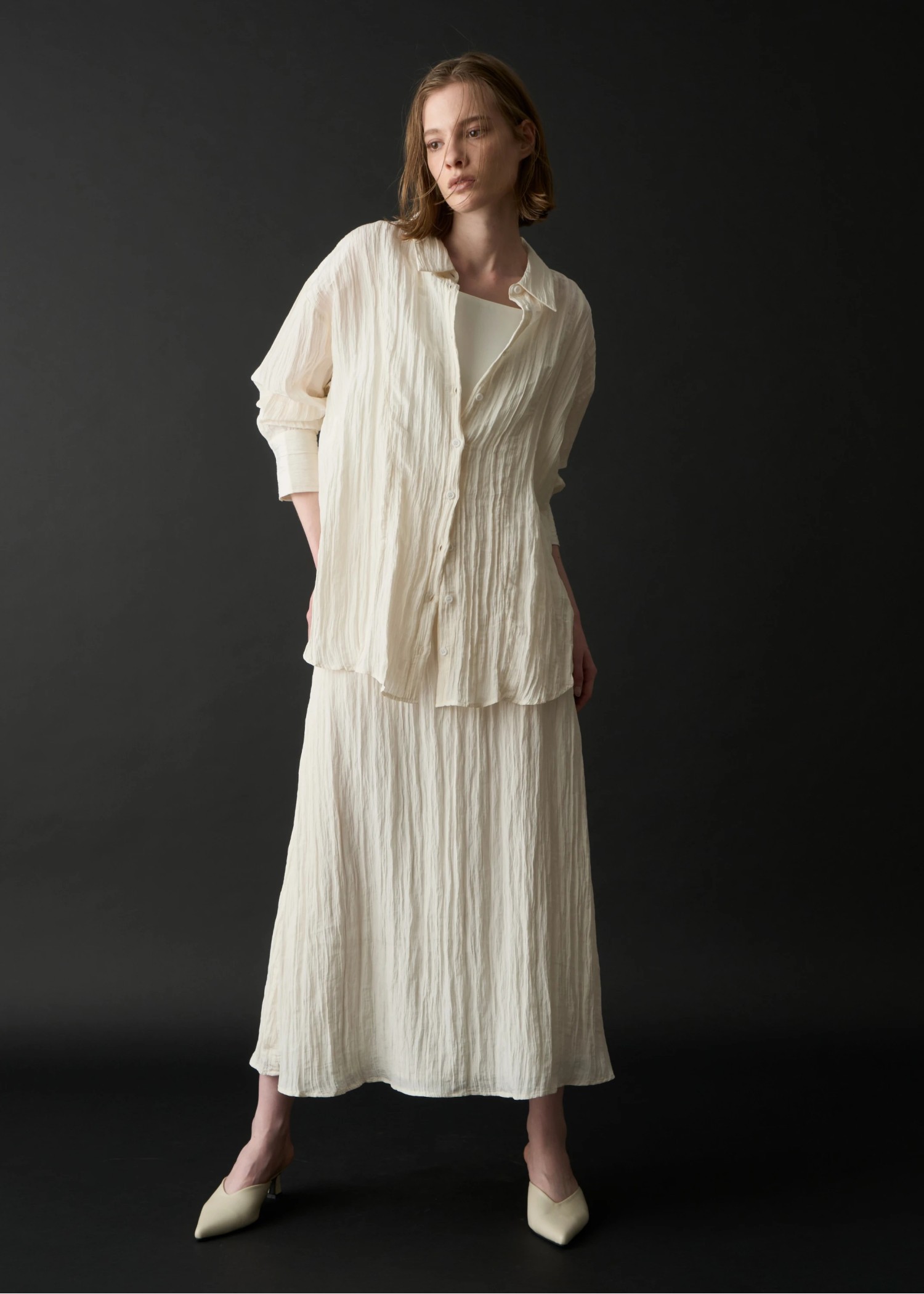 slight luster wrinkle flare SK