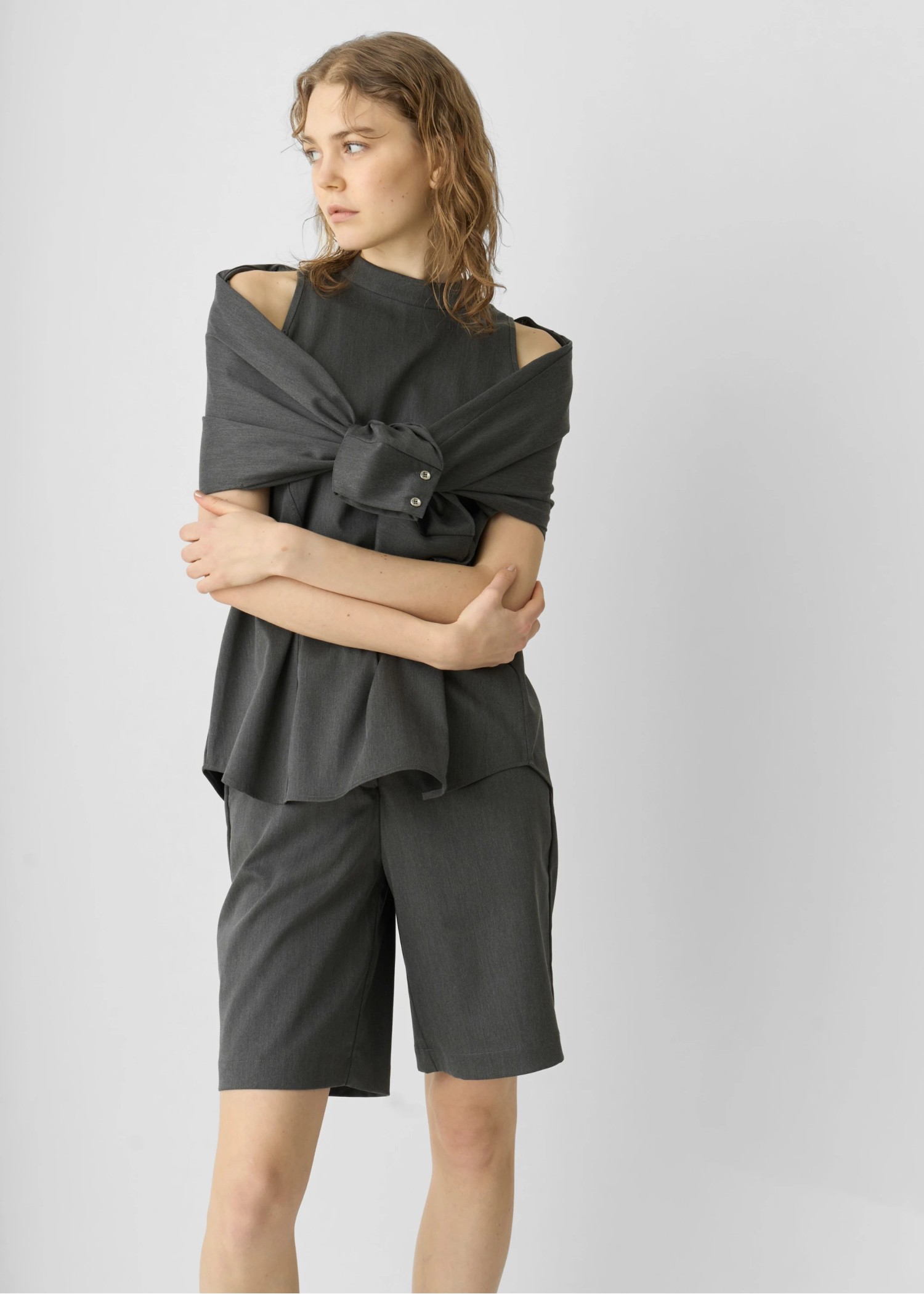 bolero combination many way herringbone BL