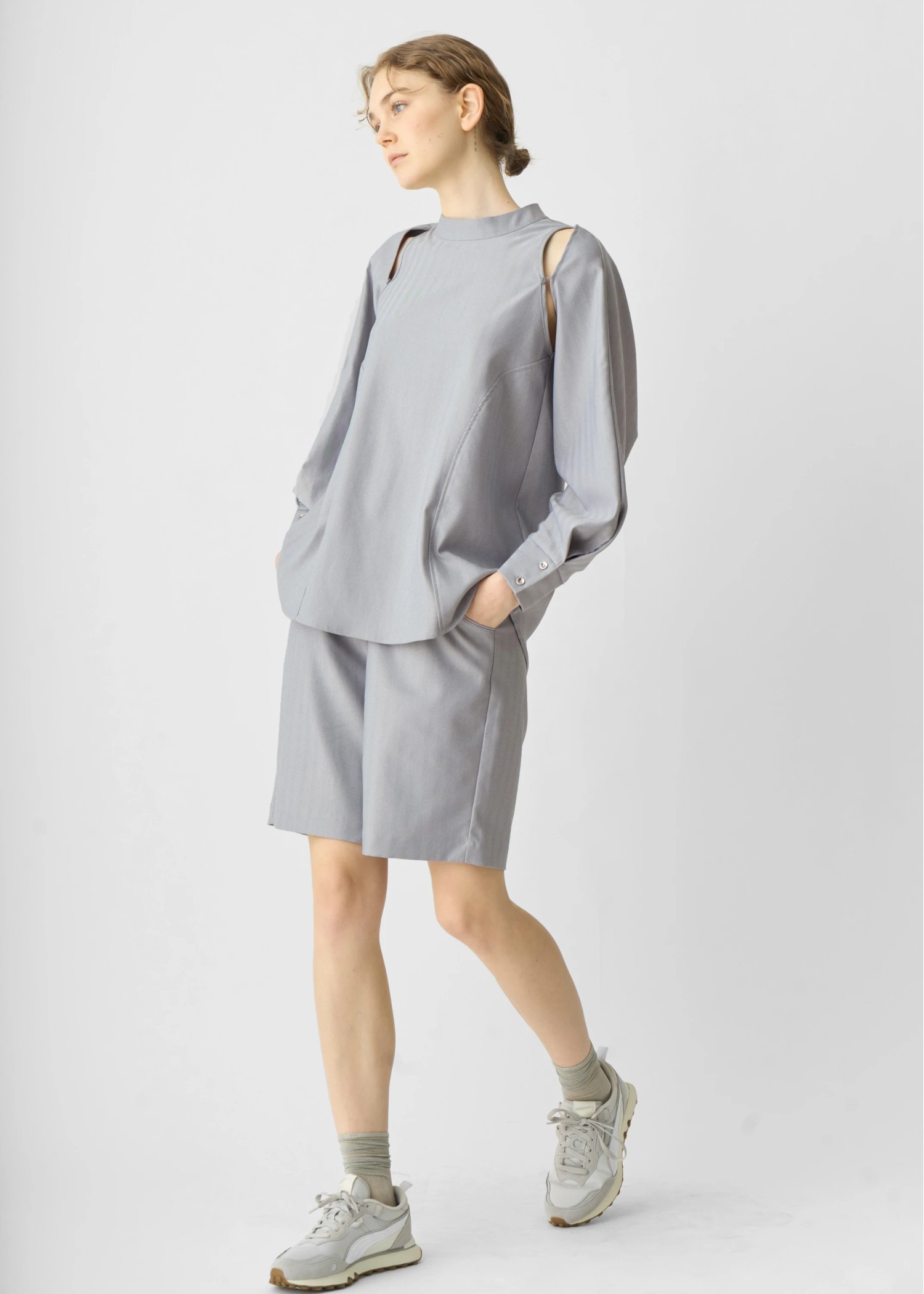 bolero combination many way herringbone BL