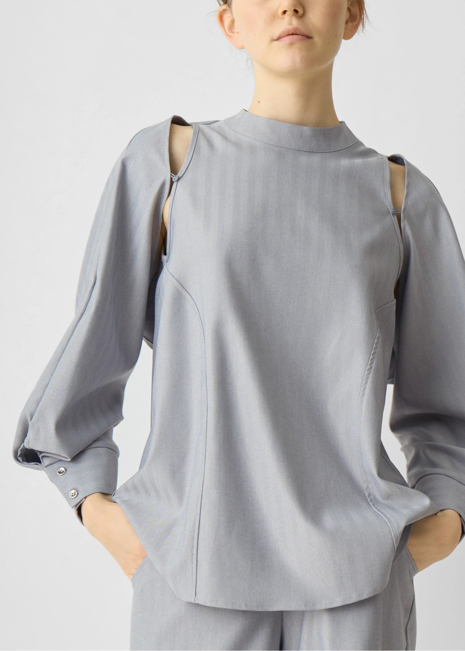 bolero combination many way herringbone BL