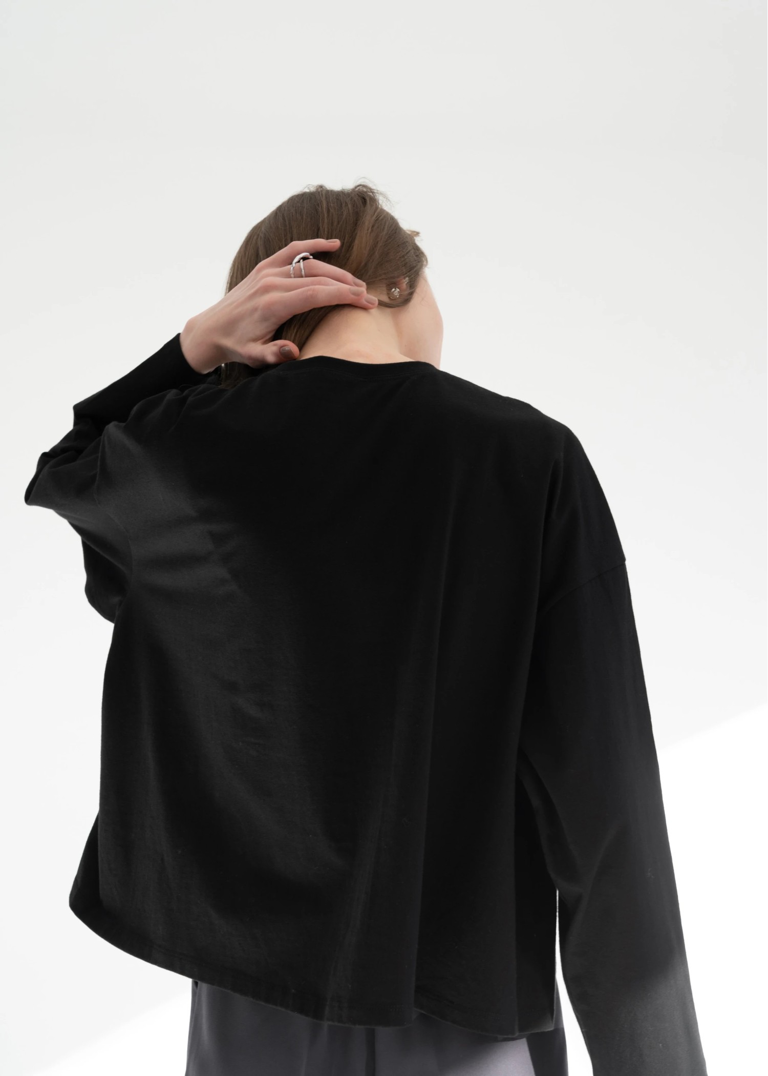 compact side cut generous long T