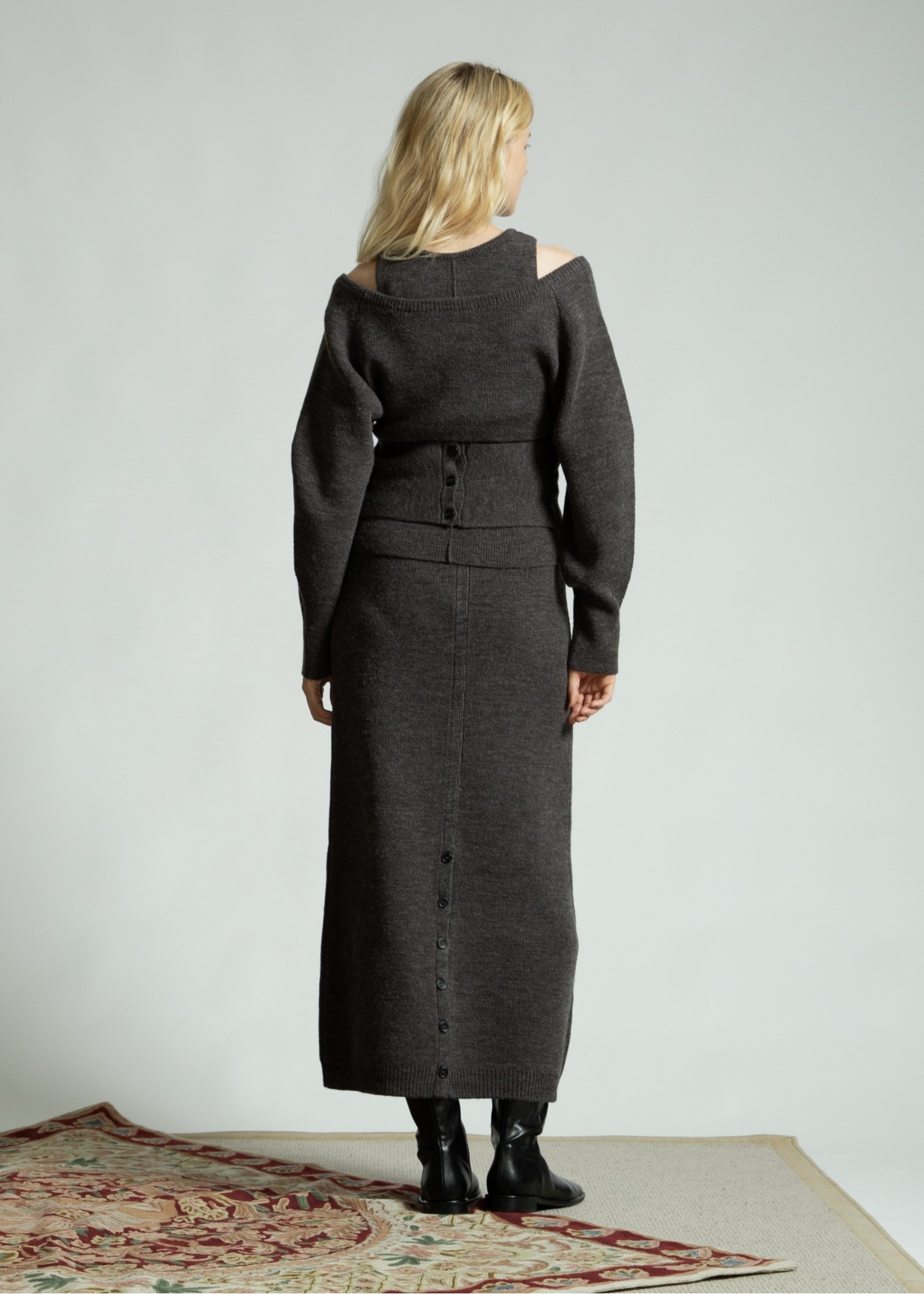 cachecoeur knit × american sleeve knit tank