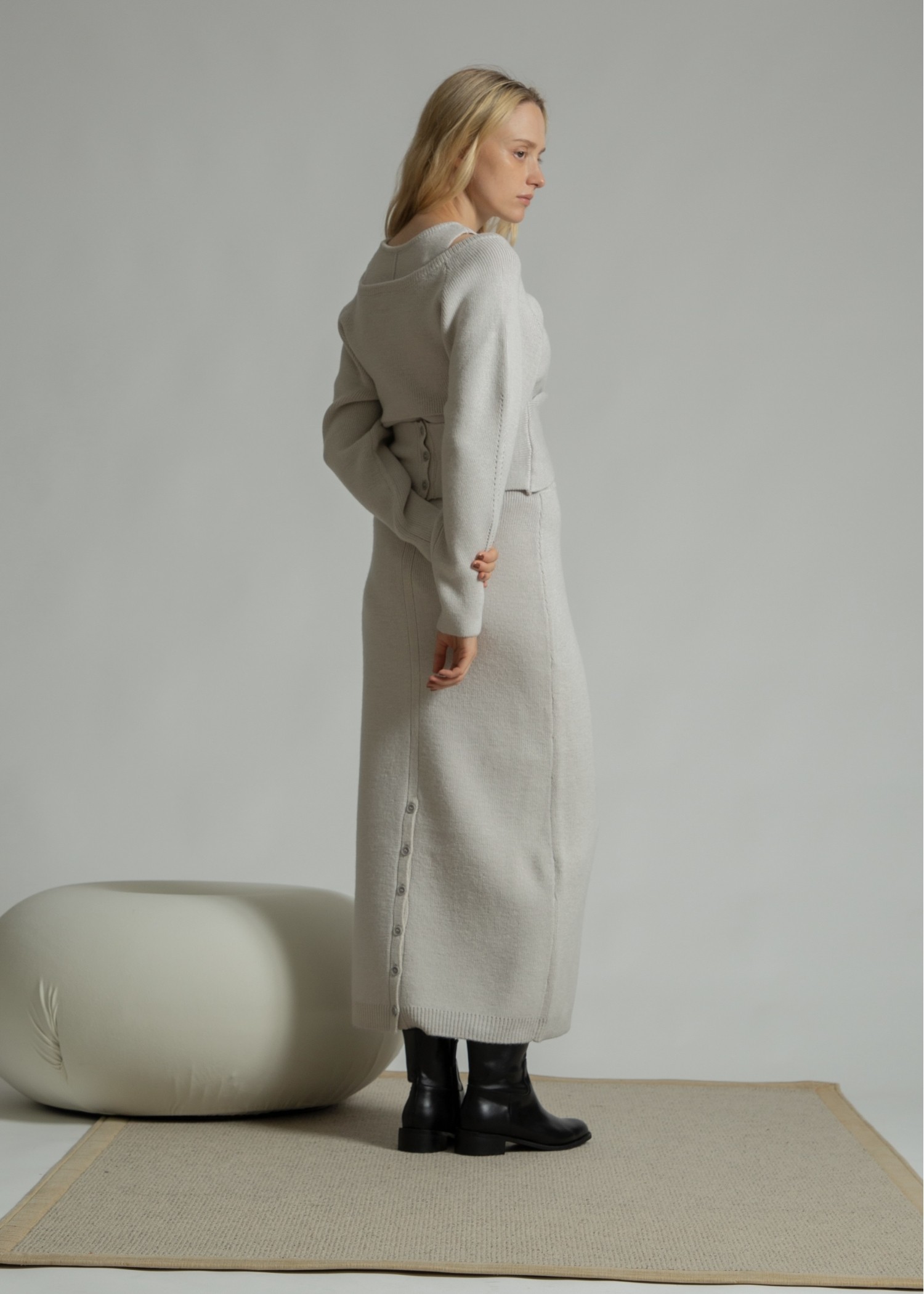 cachecoeur knit × american sleeve knit tank