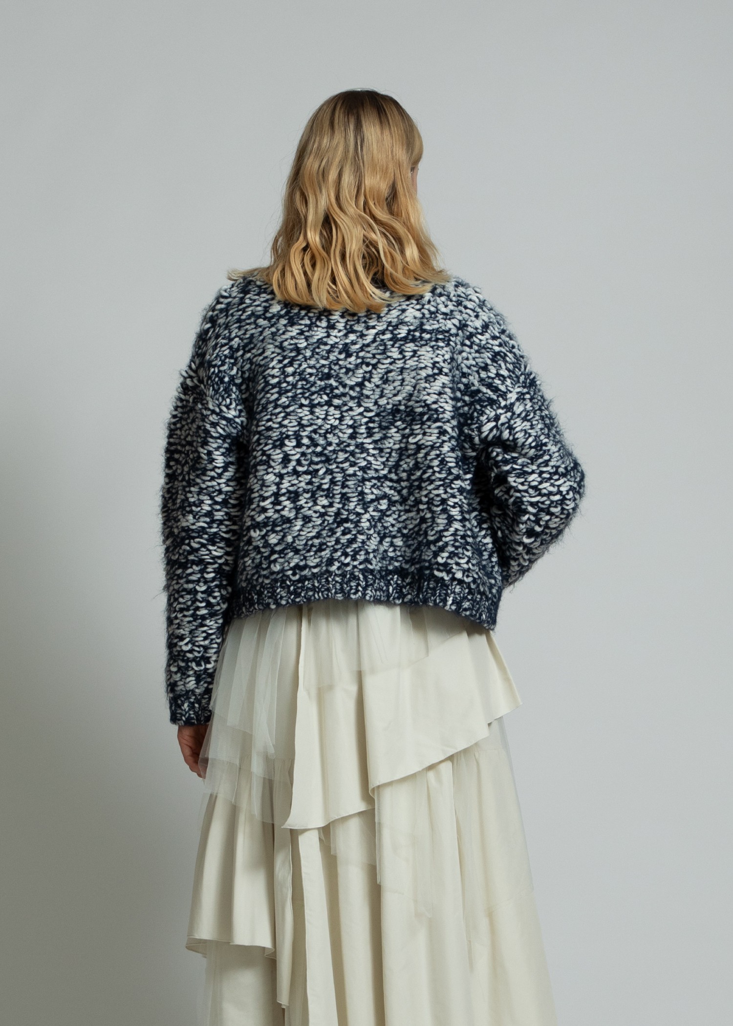 mix roving undulate knit CD