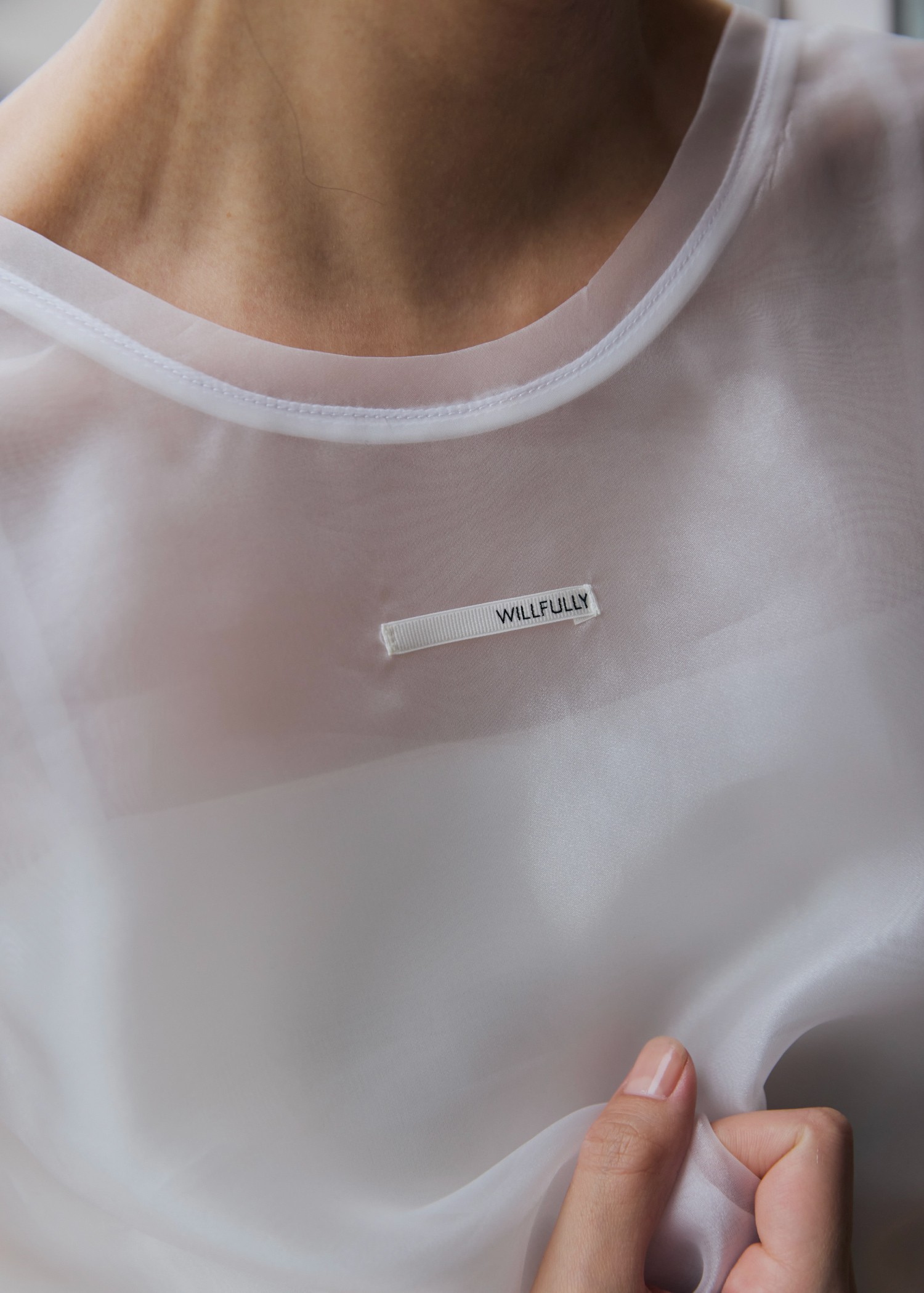 【新品】willfully sheer layered no sleeve OP WILLFULLY official web store（ウィルフリーコウシキツウハン