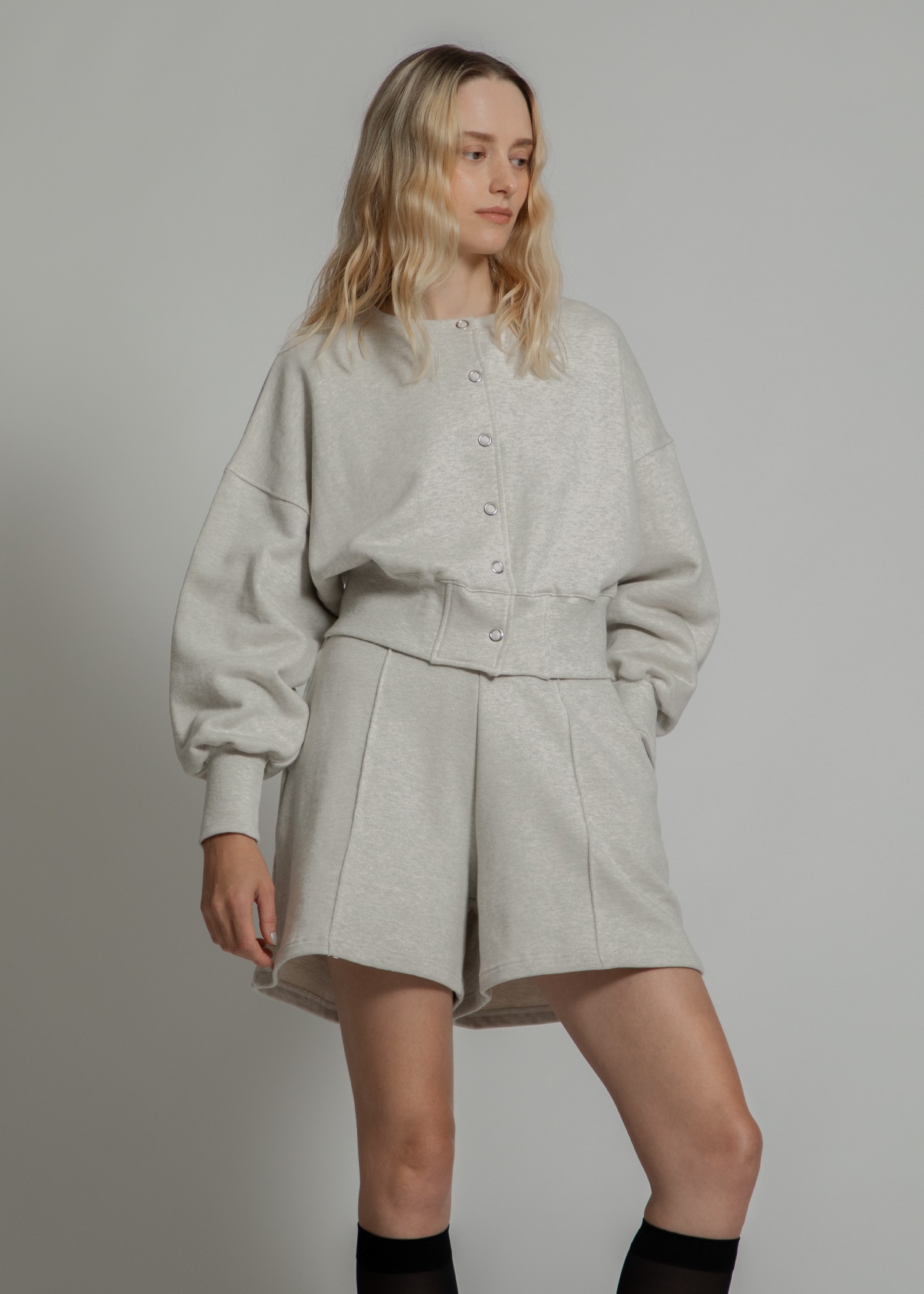 center seam relax sweat short PT