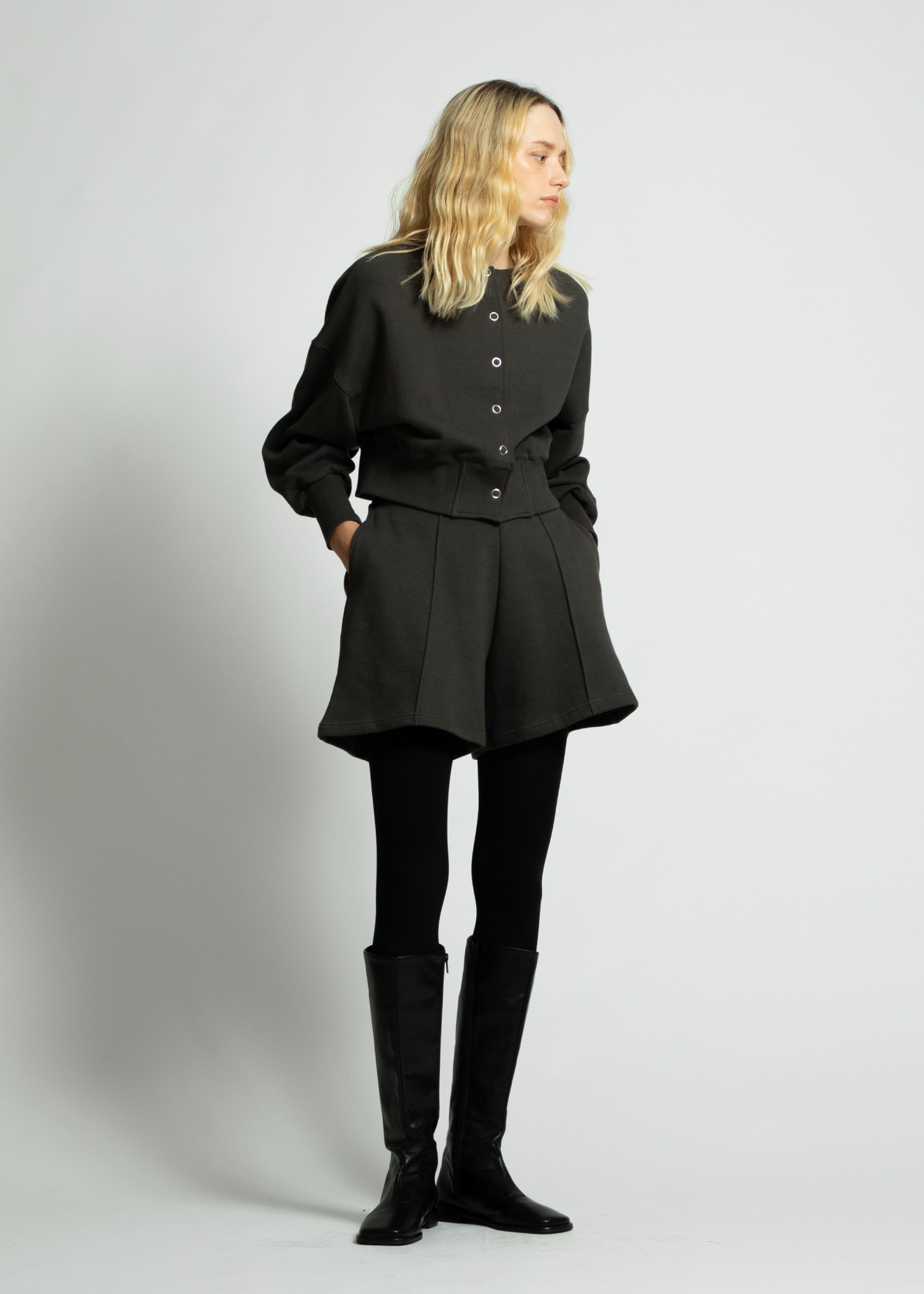 center seam relax sweat short PT