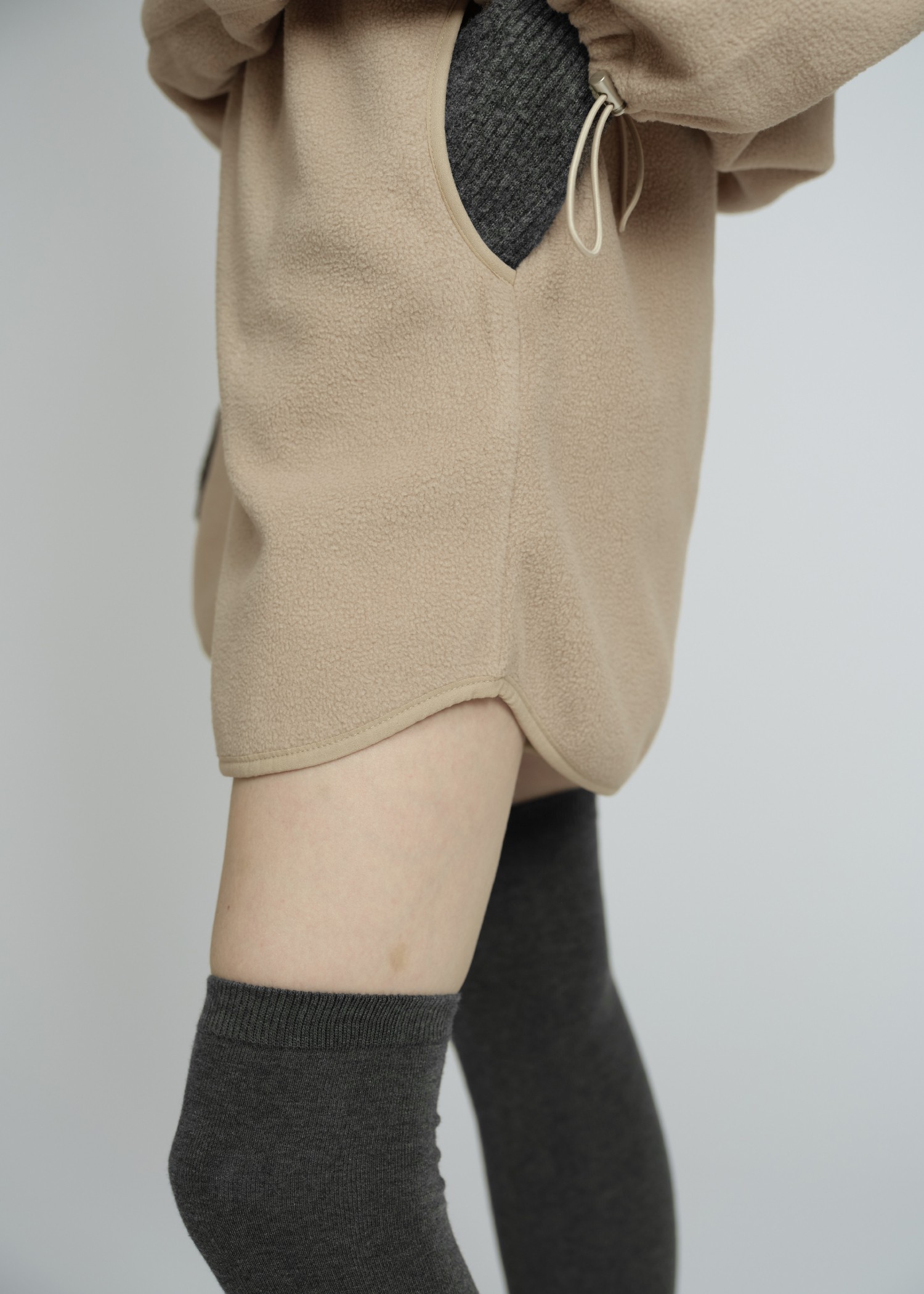 fleece side curve S/PT