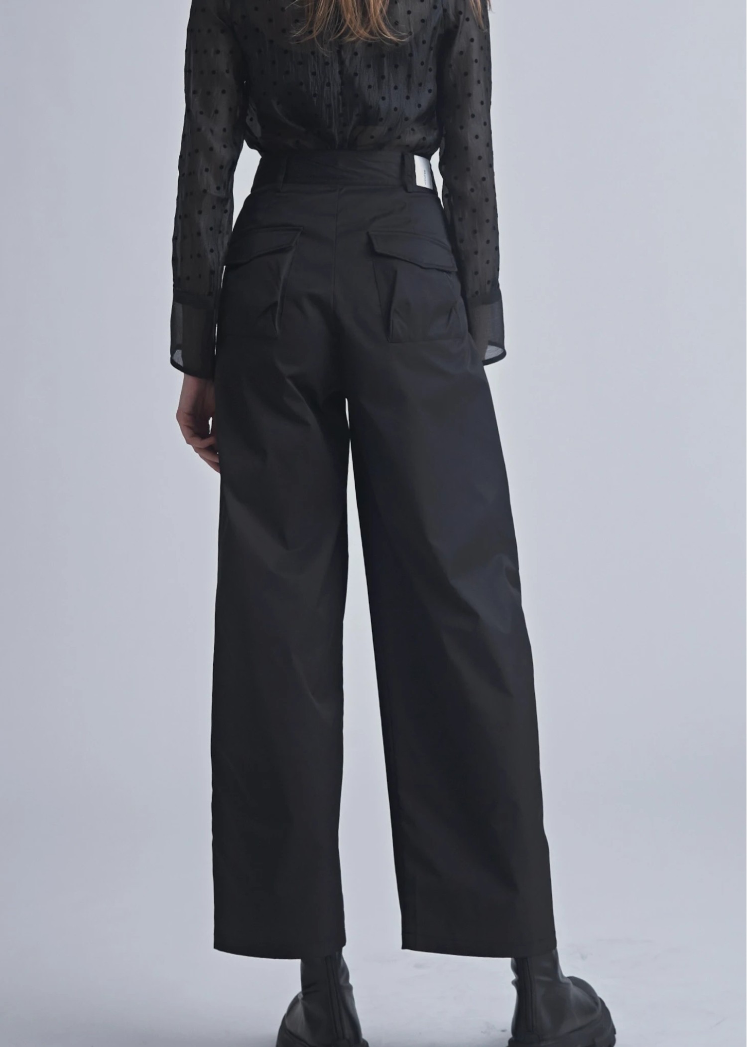 chino cross belt tuck curve PT