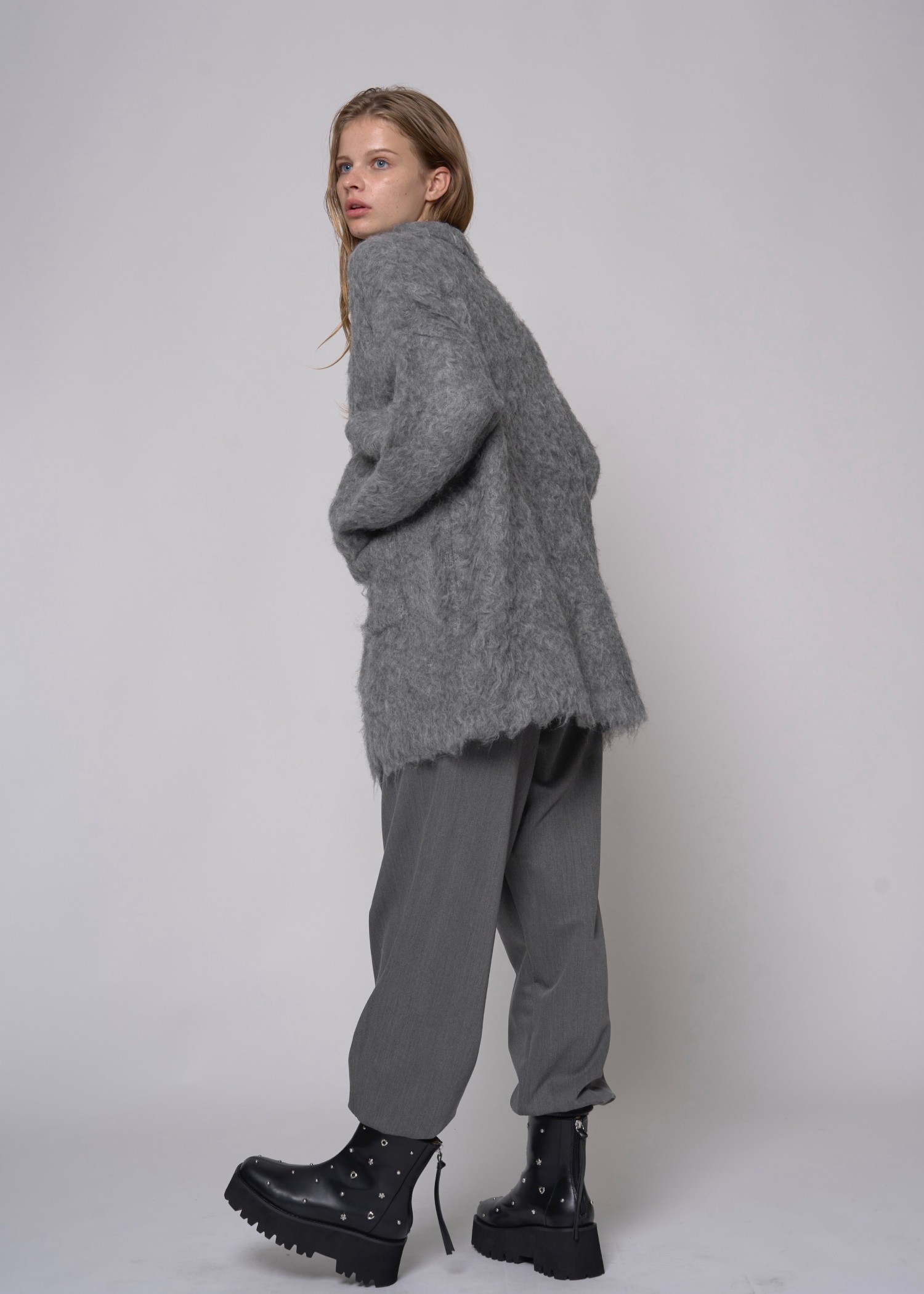 tuck side patch pocket hem rib PT