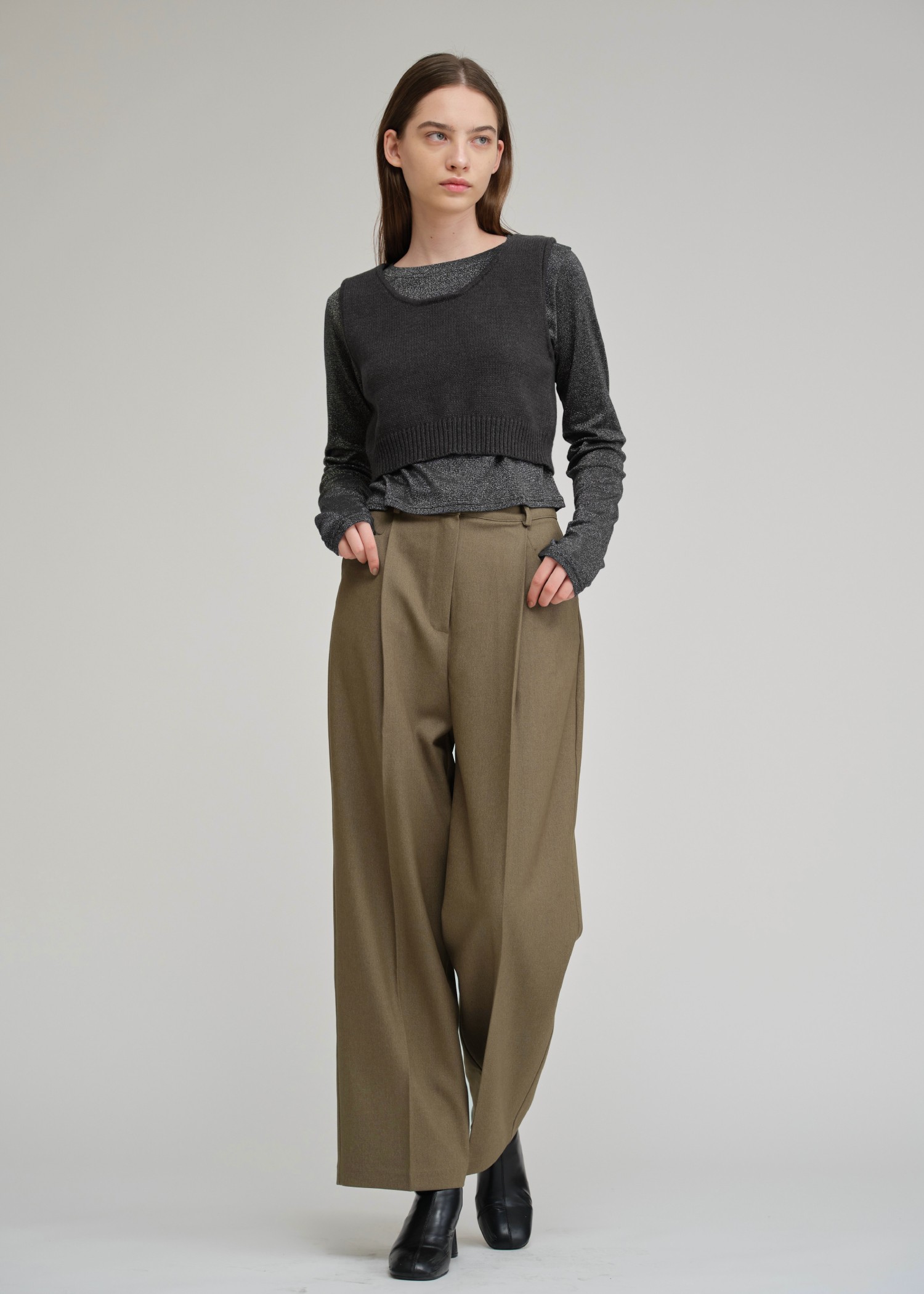 button pocket center press tuck PT