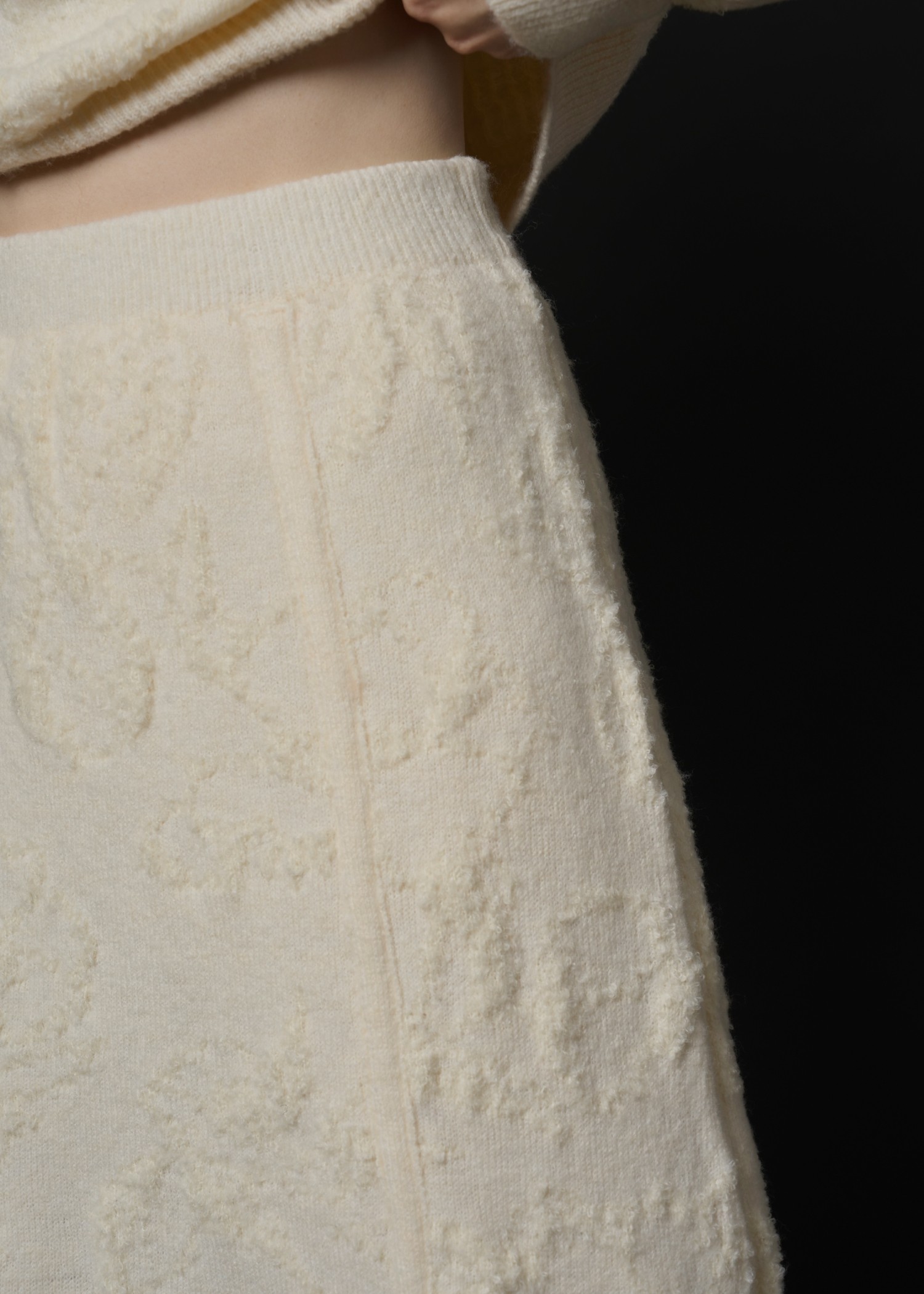 boucle flower jacquard mermaid SK