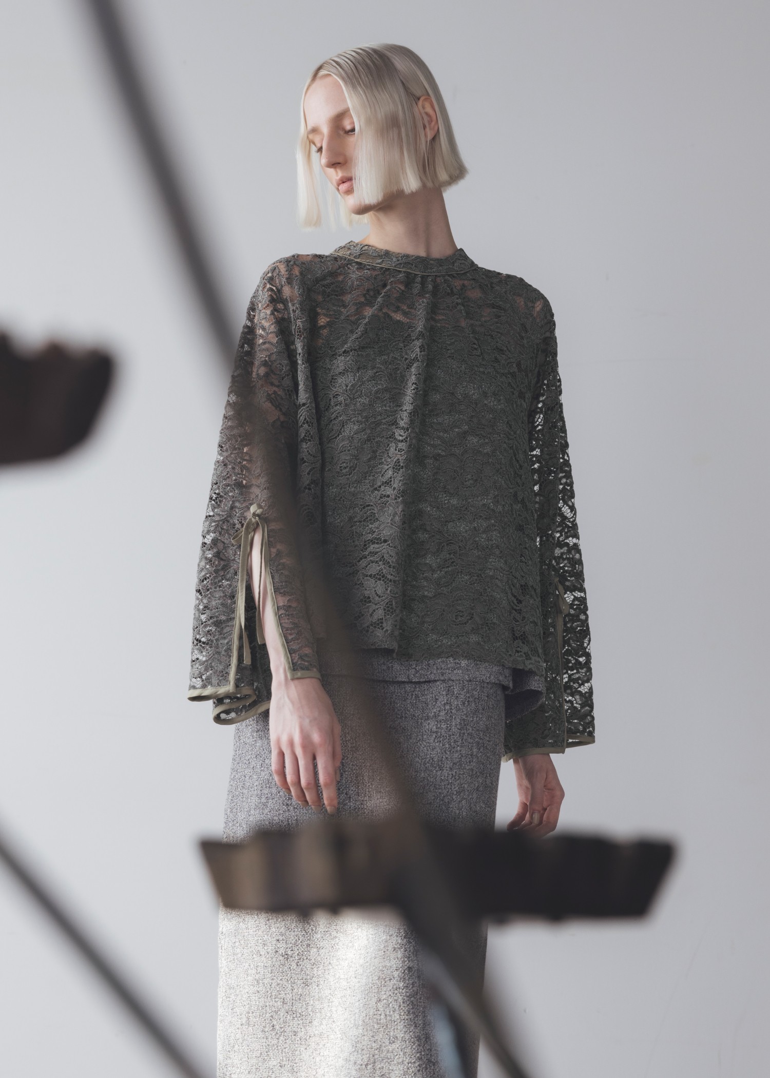 リンブラック様★美品★ ヘイヴHeve tulip bonding blouse WILLFULLY official web store（ウィルフリーコウシキツウハン