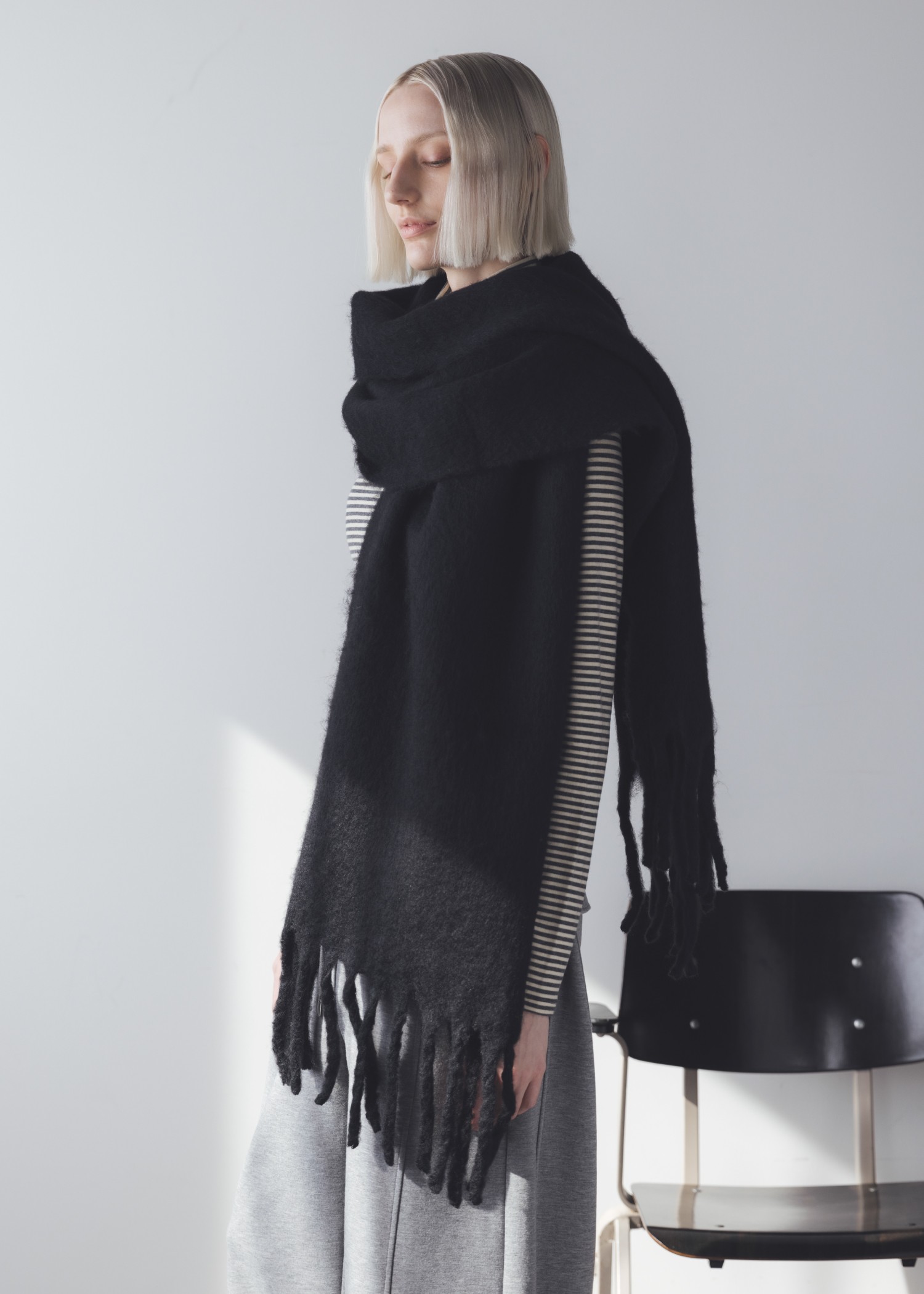 border turtle neck long T