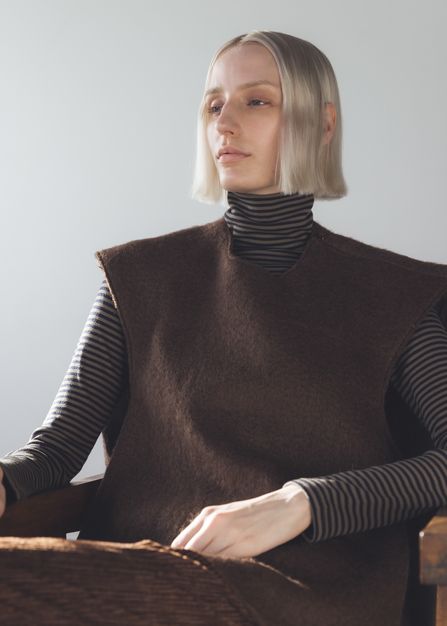 border turtle neck long T