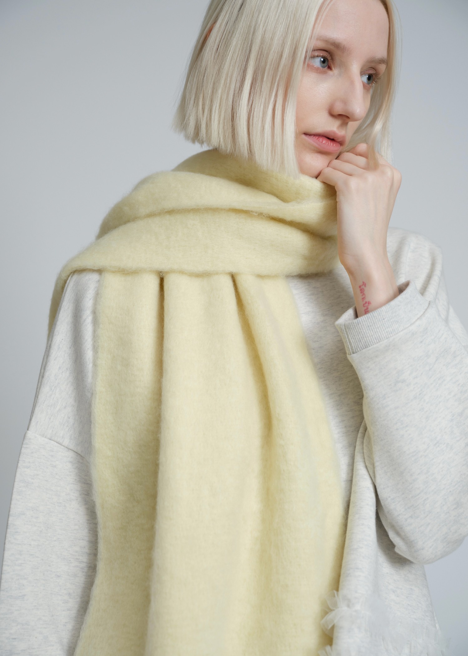 fluffy volume muffler