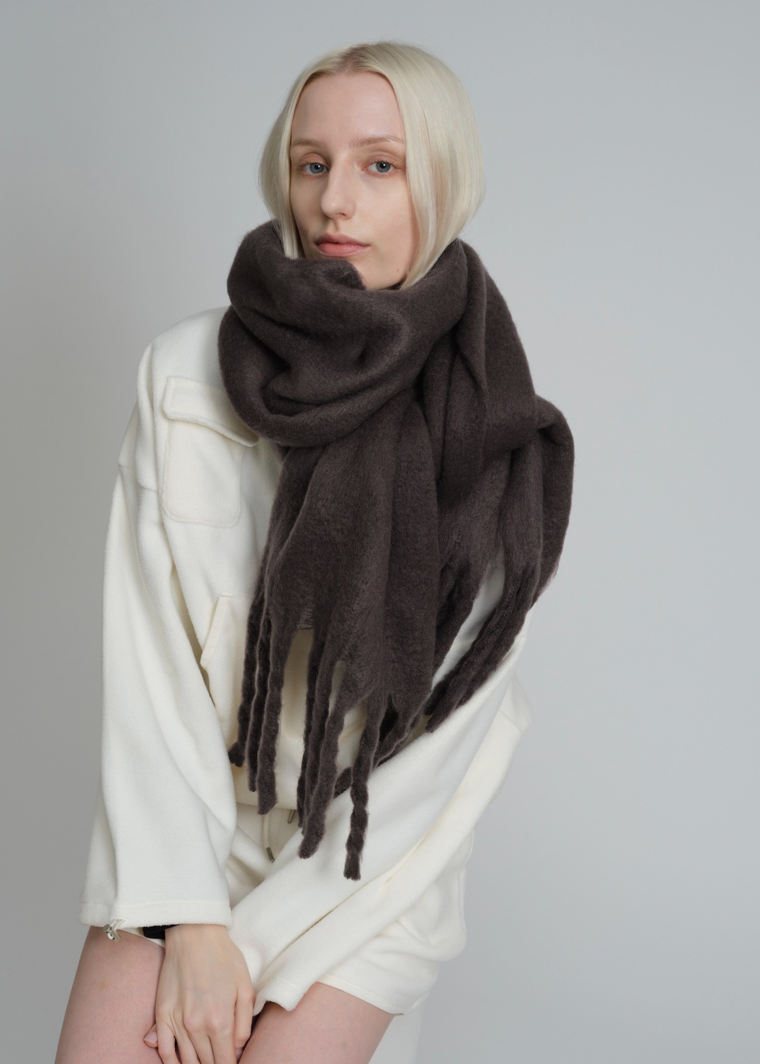 fluffy volume muffler