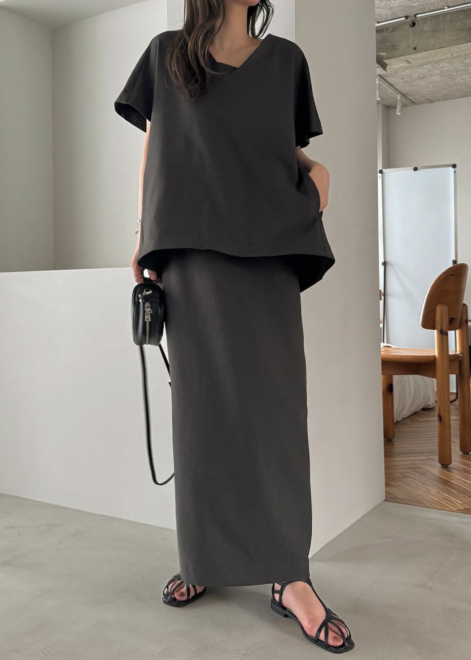 compact 2way shoulder bag