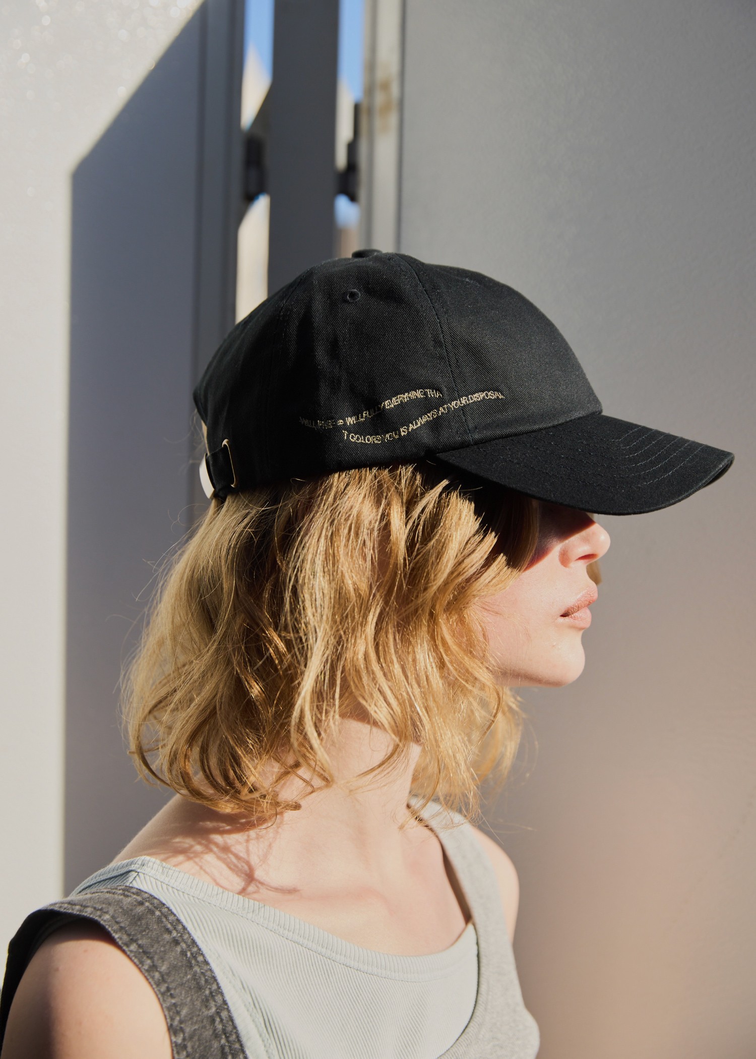 WILLFULLY 10th embroidery logo CAP