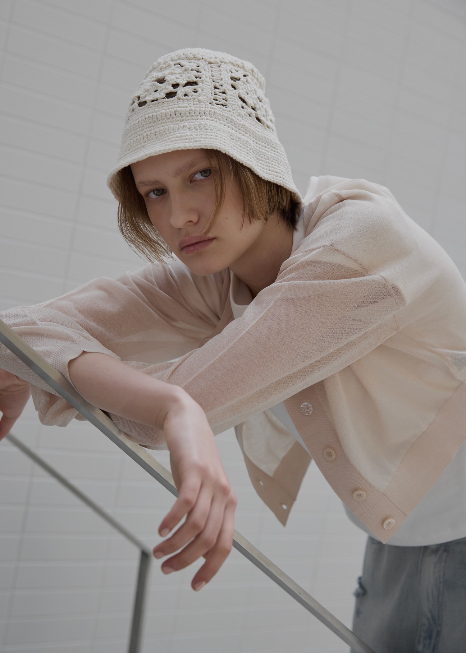 [COSYHARU公式]open five button golgi round knit open five button golgi round knit – cosyharu
