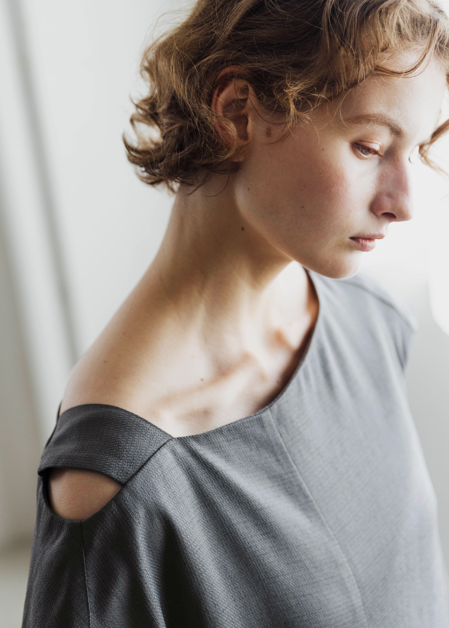 asymmetry bundle sleeve all-in-one