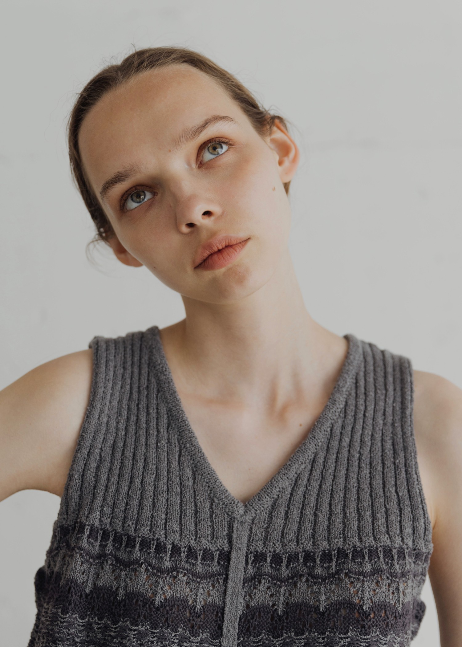 knit at random geometric pattern OP