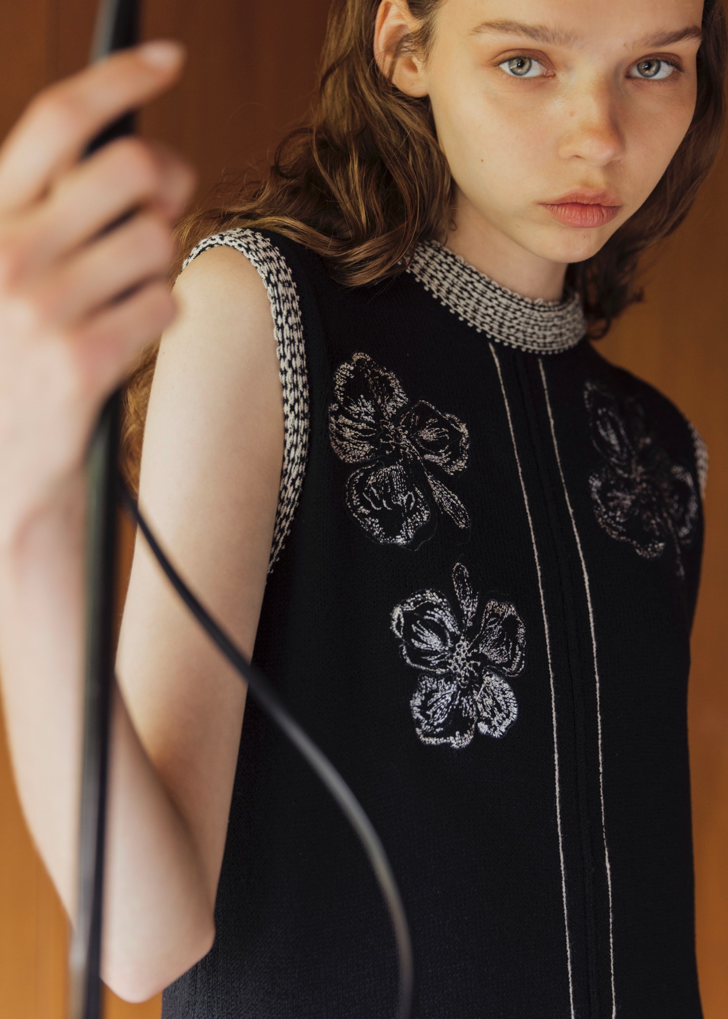 flower - flower natural furill knit 2021ss 新品 WILLFULLY official web store（ウィルフリーコウシキツウハン