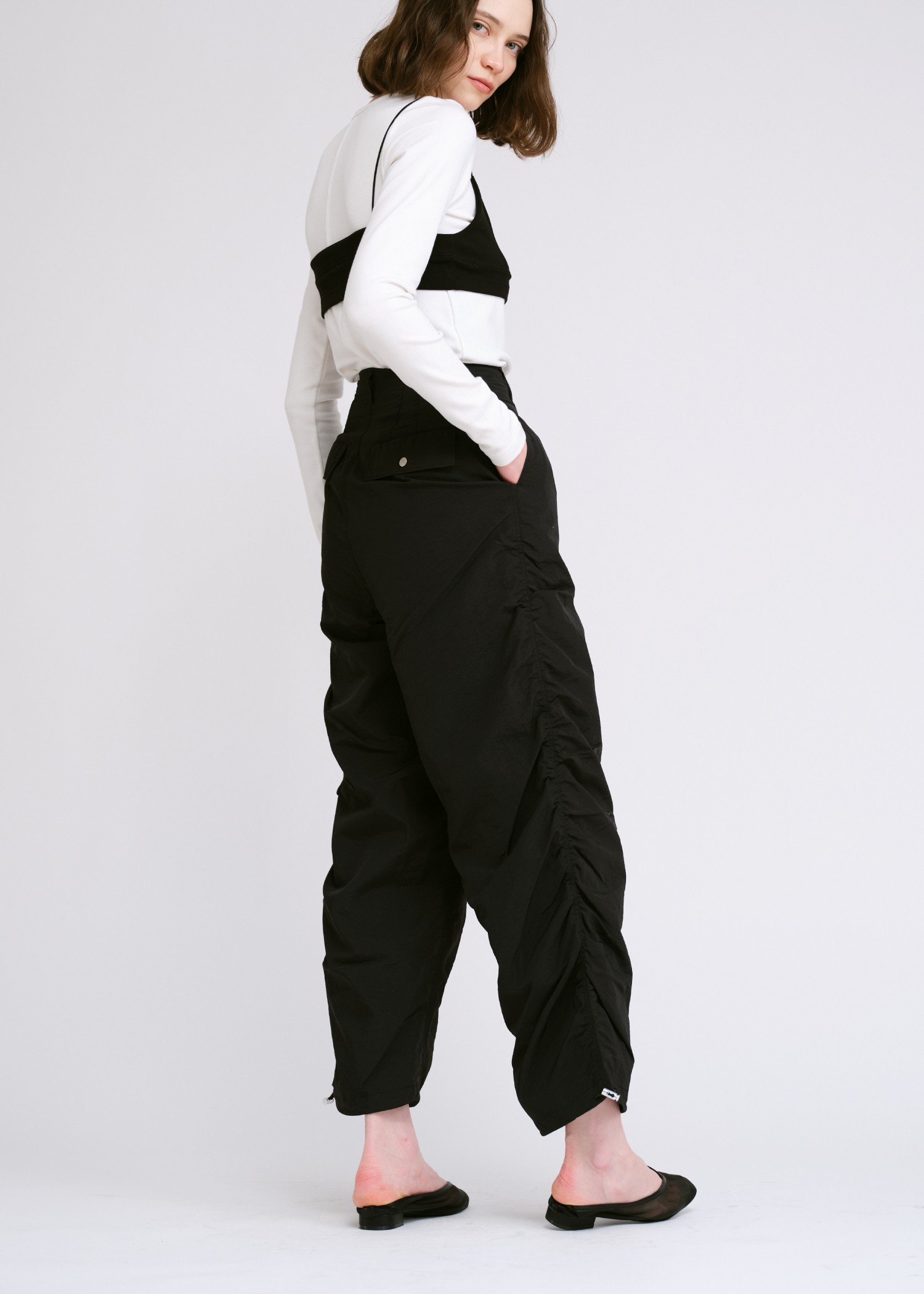 side gather drawstring PT