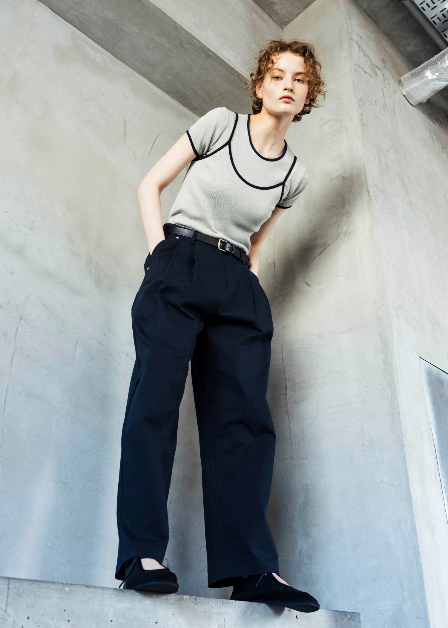 willfully ウィルフリー front tuckloosetwill PT WILLFULLY official web store（ウィルフリーコウシキツウハン