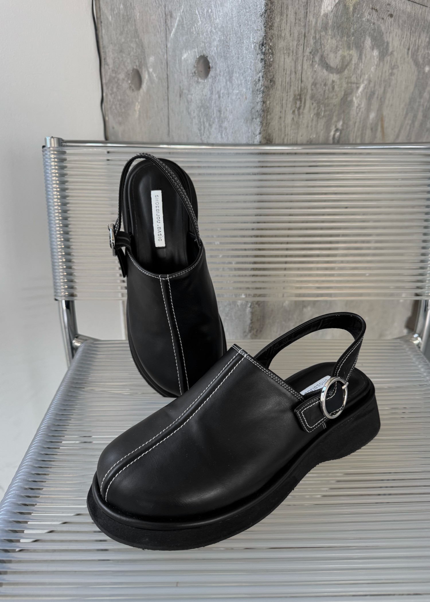 【新品】【未使用品】【サイズ36】volume sole sabot 付属品あり】todayful Volume Sole Sabot 36