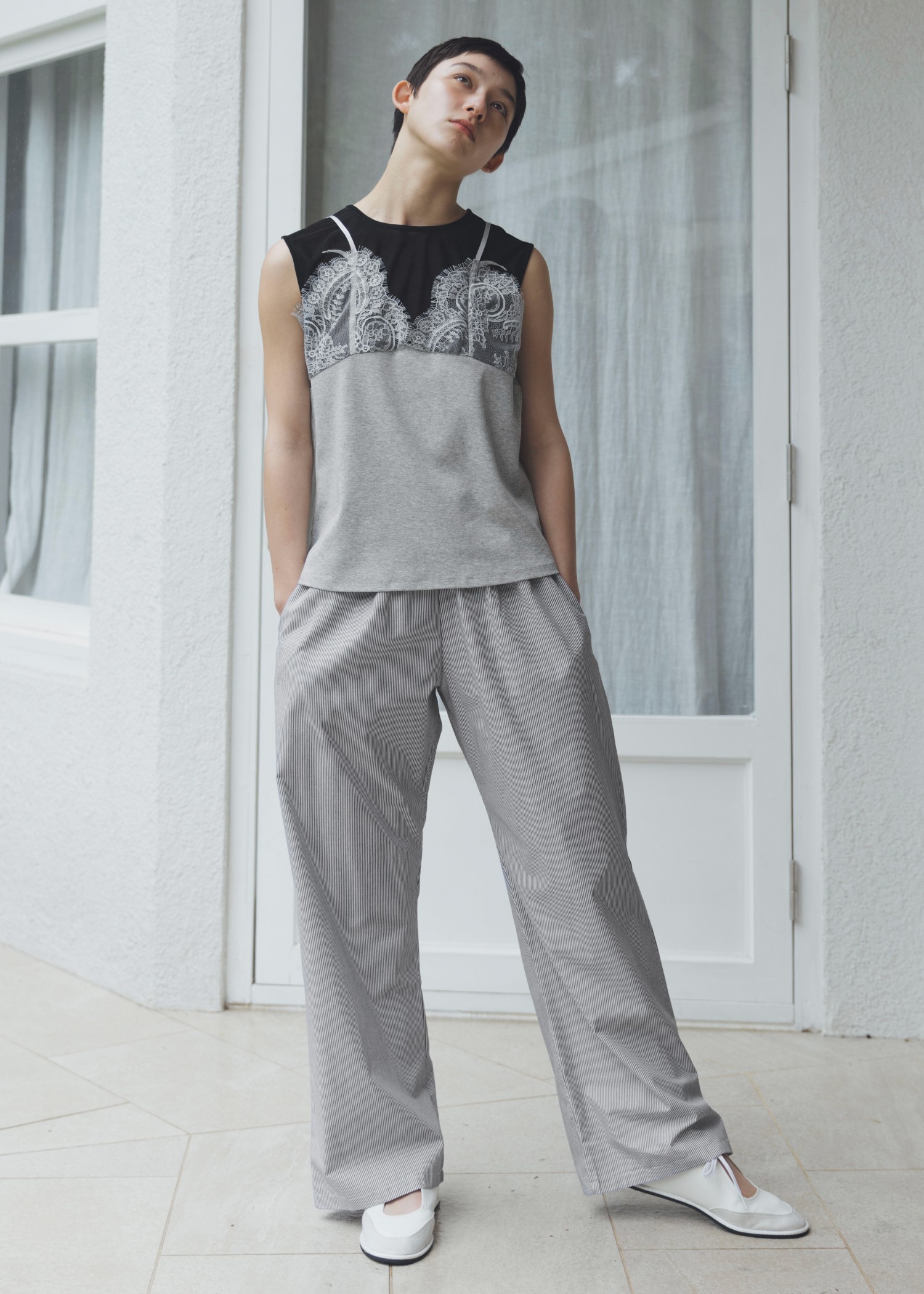 one lace sneaker slip-ons