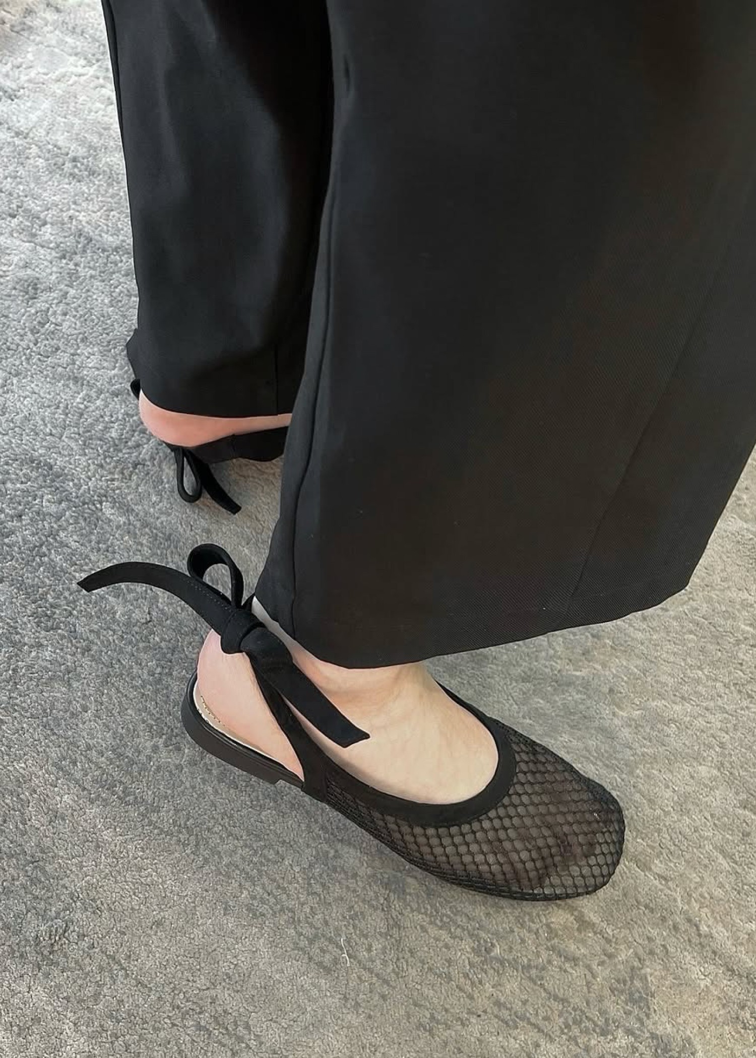 Sheer Gather Flatshoes37新品未使用 WILLFULLY official web store（ウィルフリーコウシキツウハン