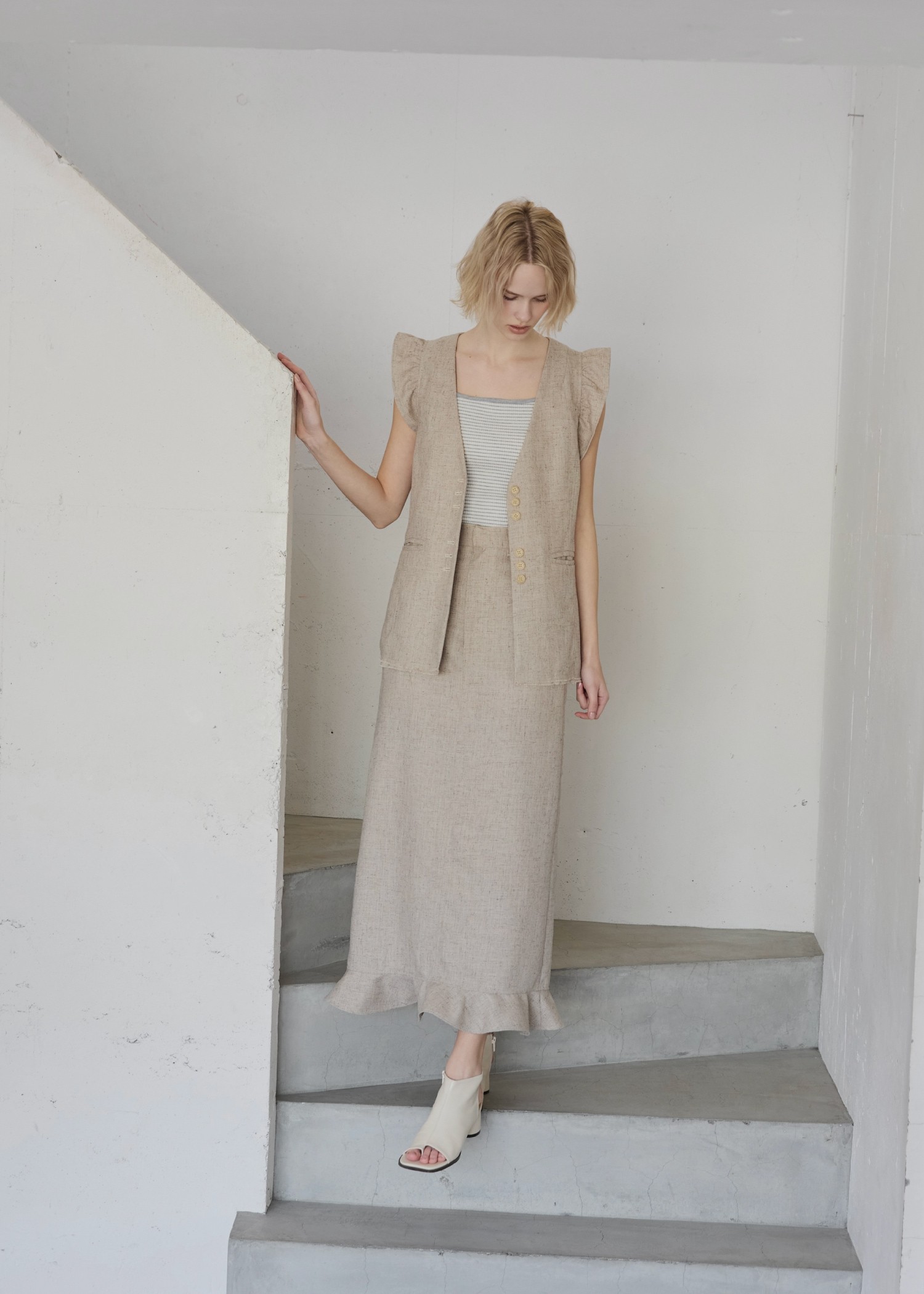 hem frill pencil nep SK