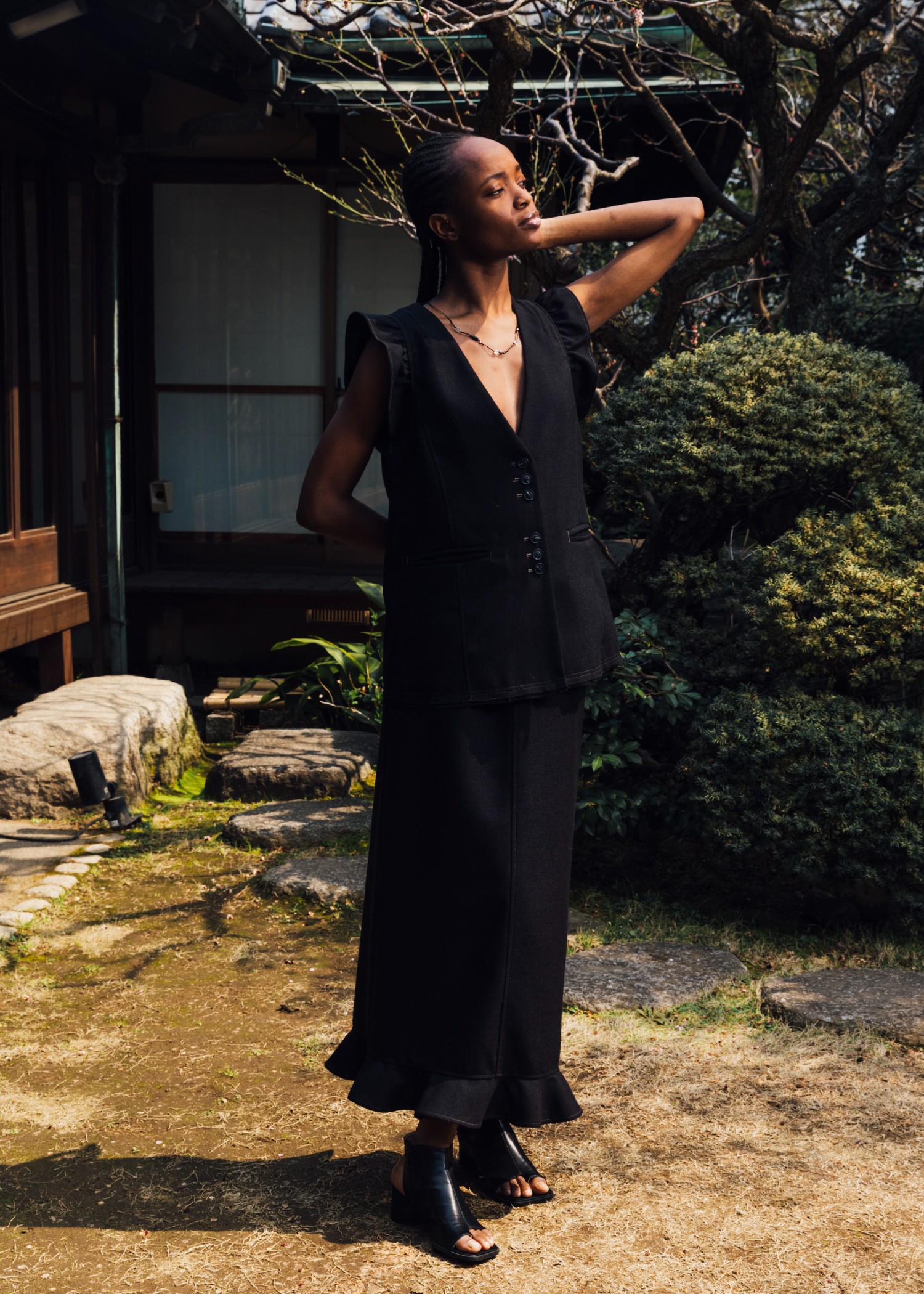 hem frill pencil nep SK