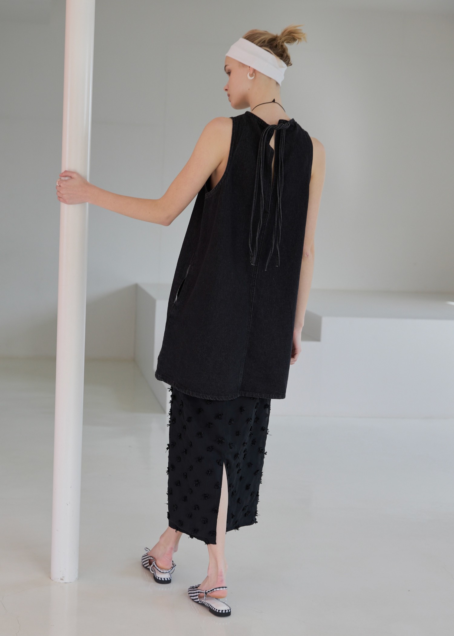 WILLFULLY（ウィルフリー）の「relax chiffon tape embroidery