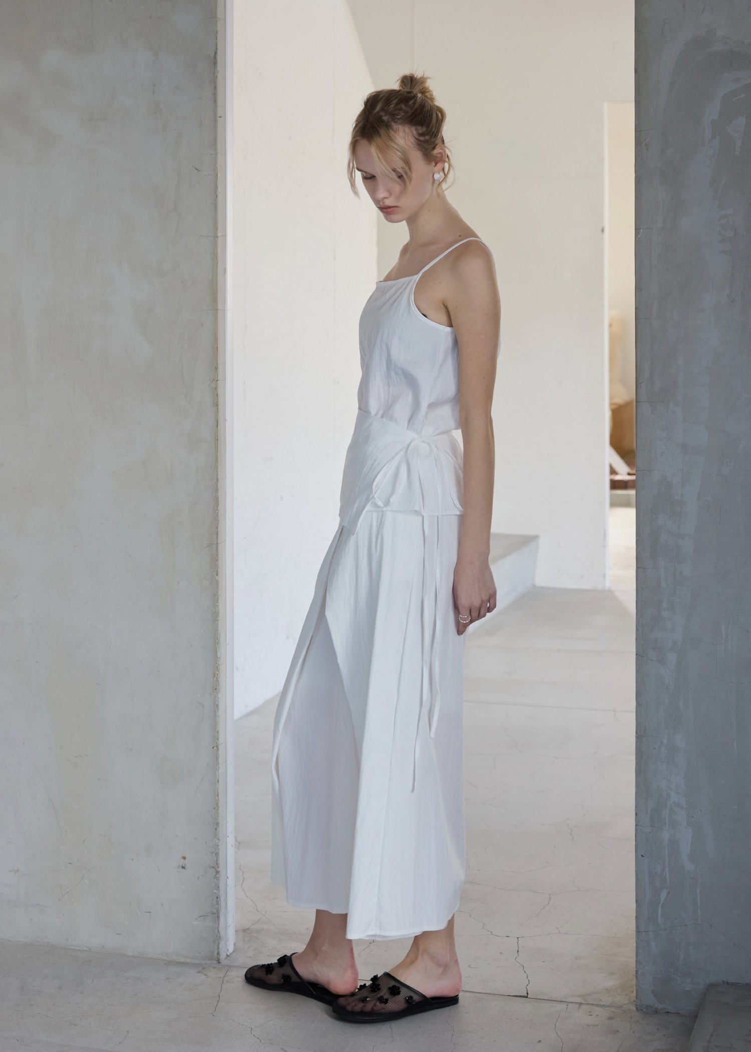 front deep tuck flare SK