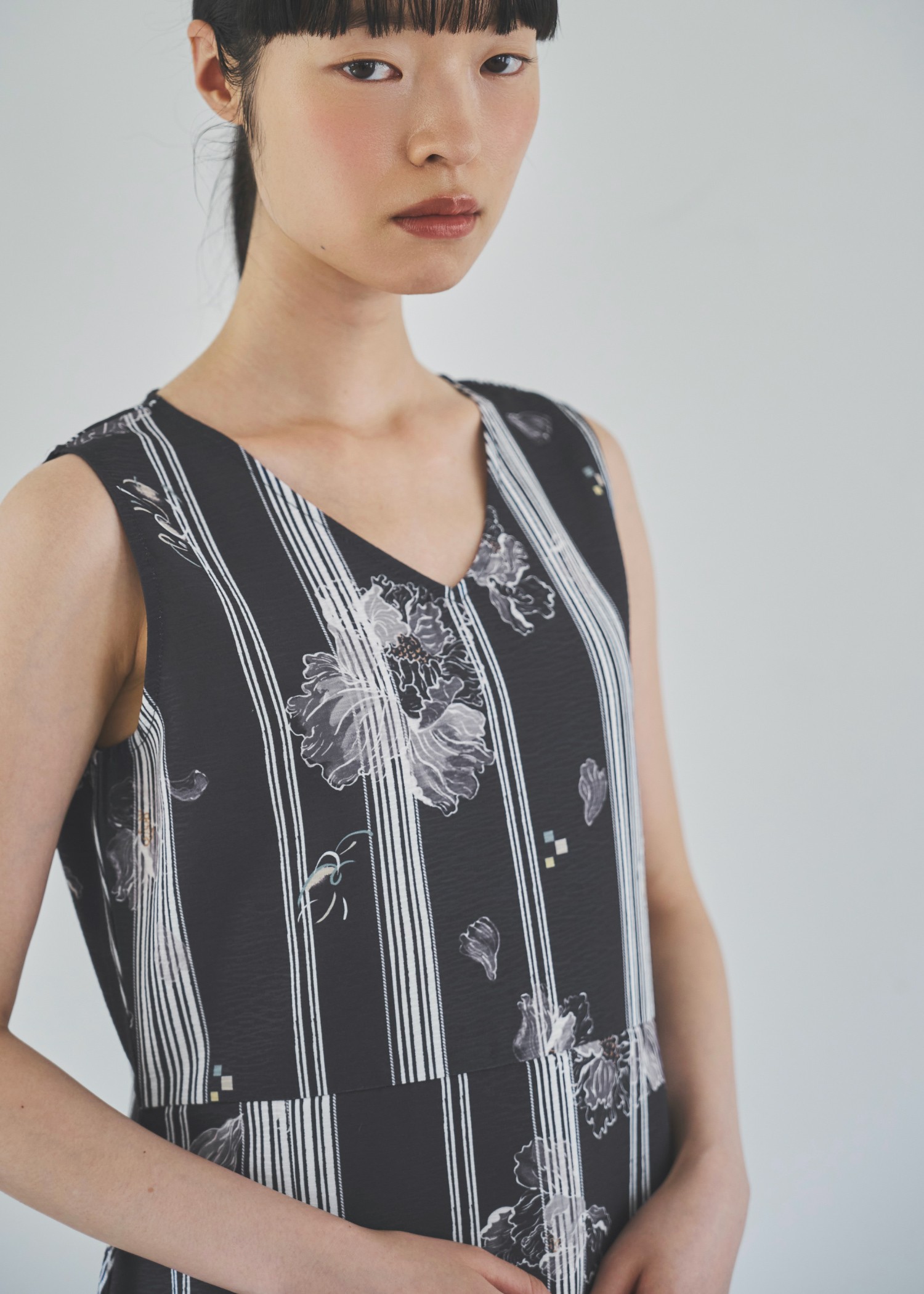 peony stripe separate yukata OP