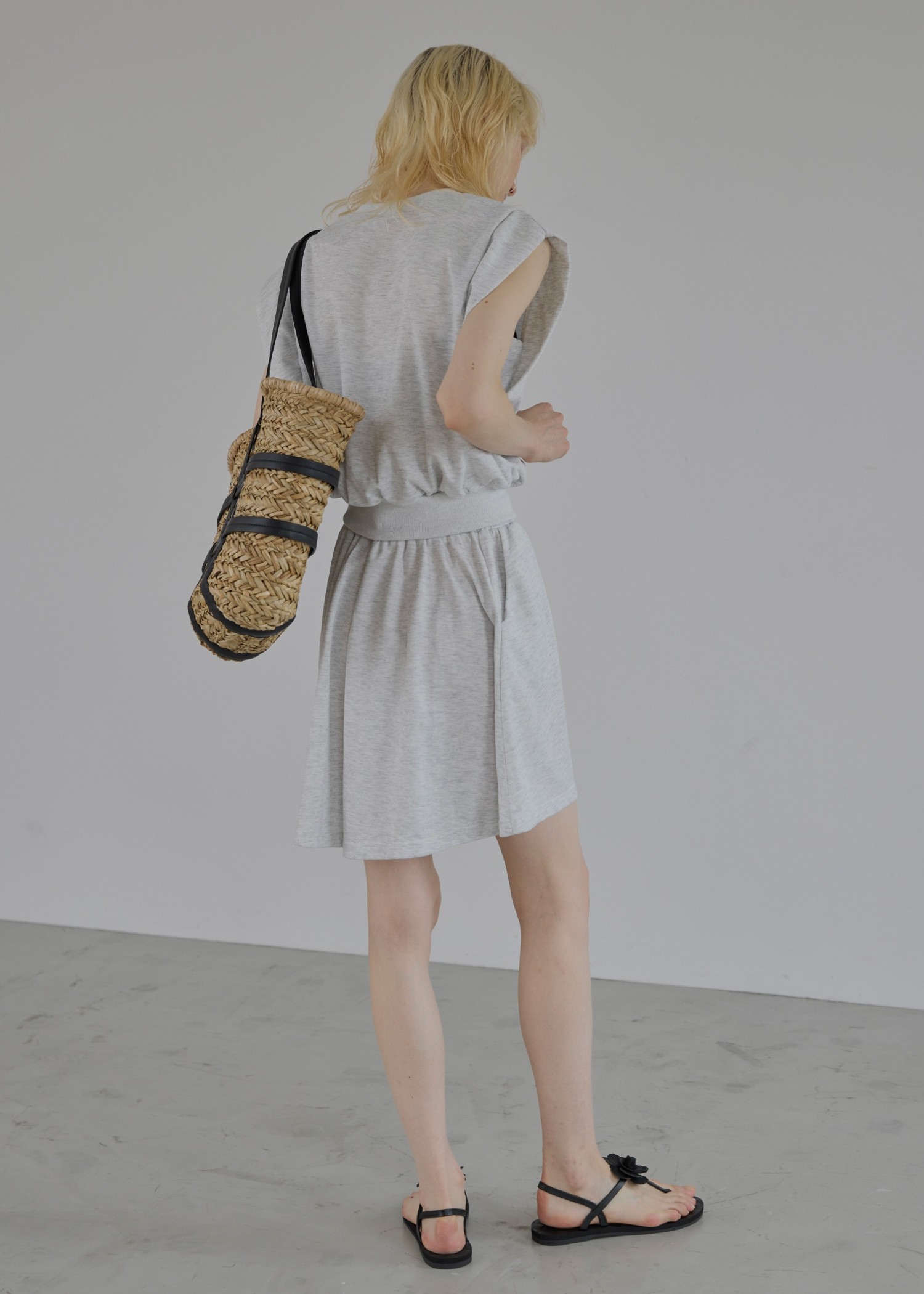 laborless sweat no sleeve & S/PT SET UP