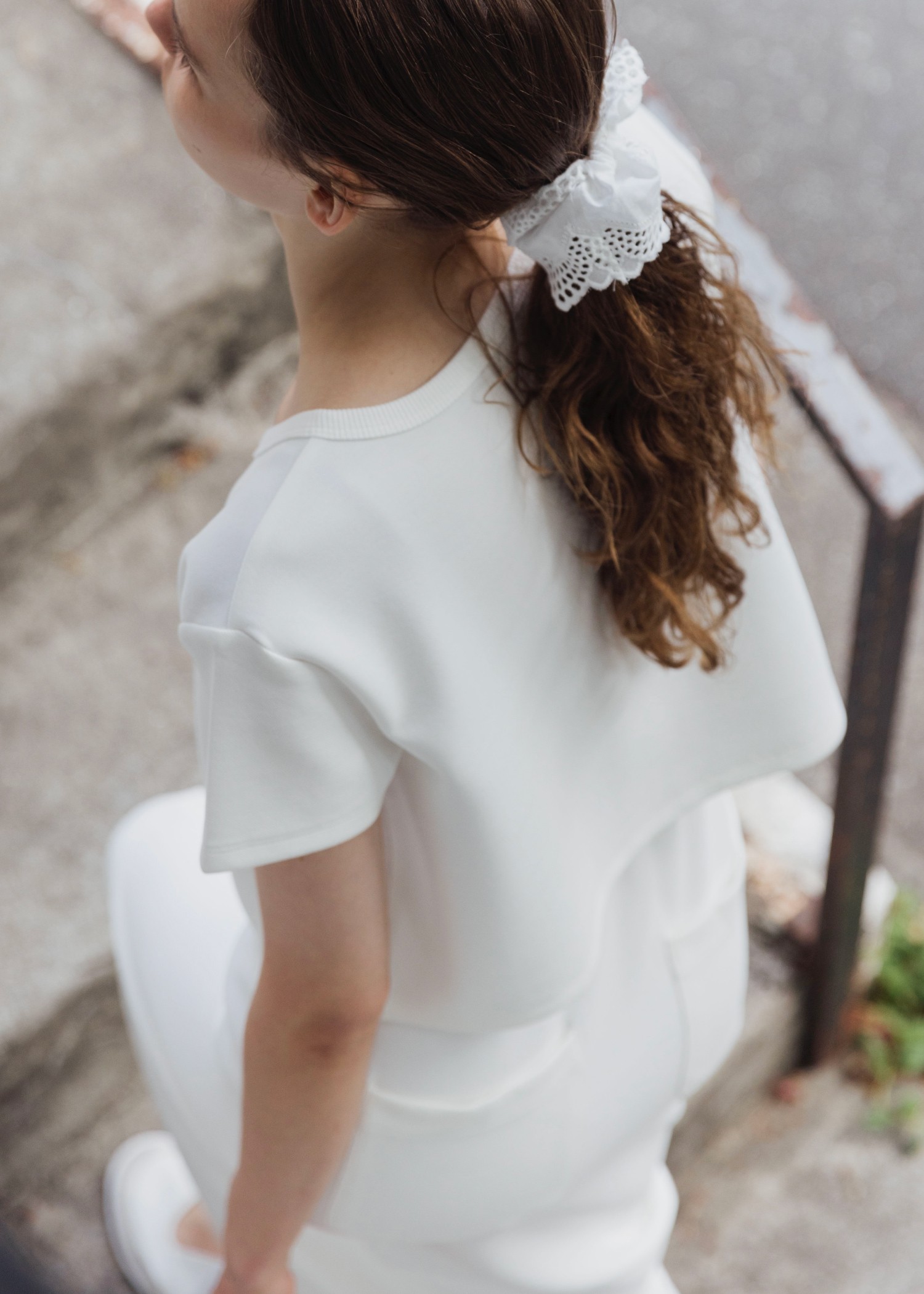 short cardigan seed stitch tops