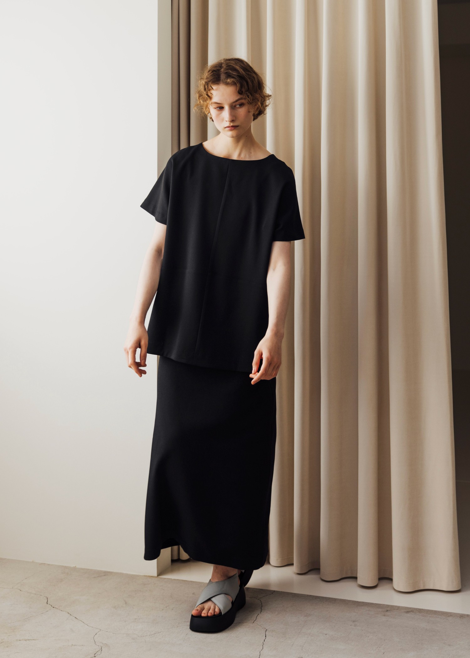 pocket design constructive kaftan tops