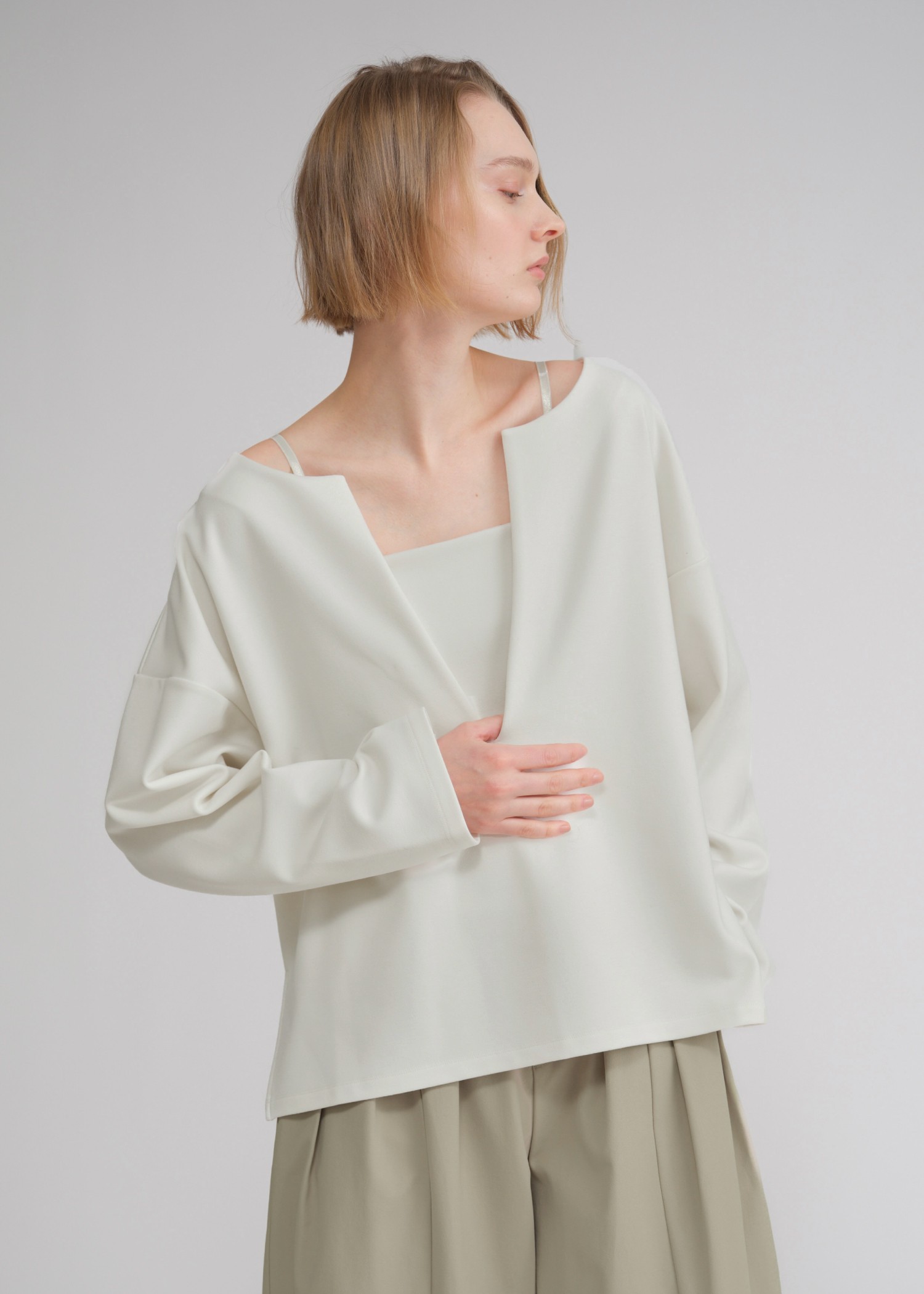 basic ponte bare camisole