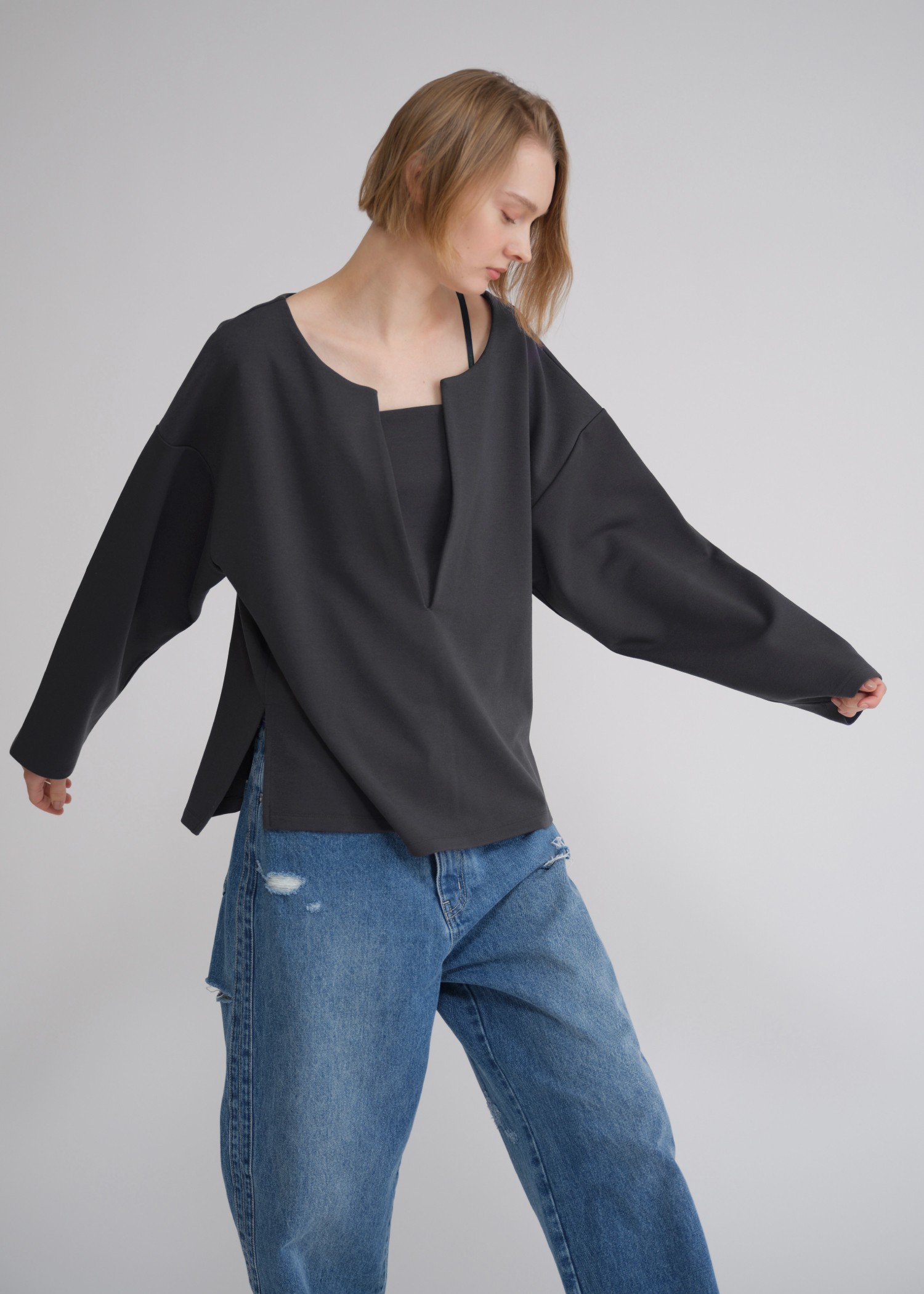 basic ponte bare camisole