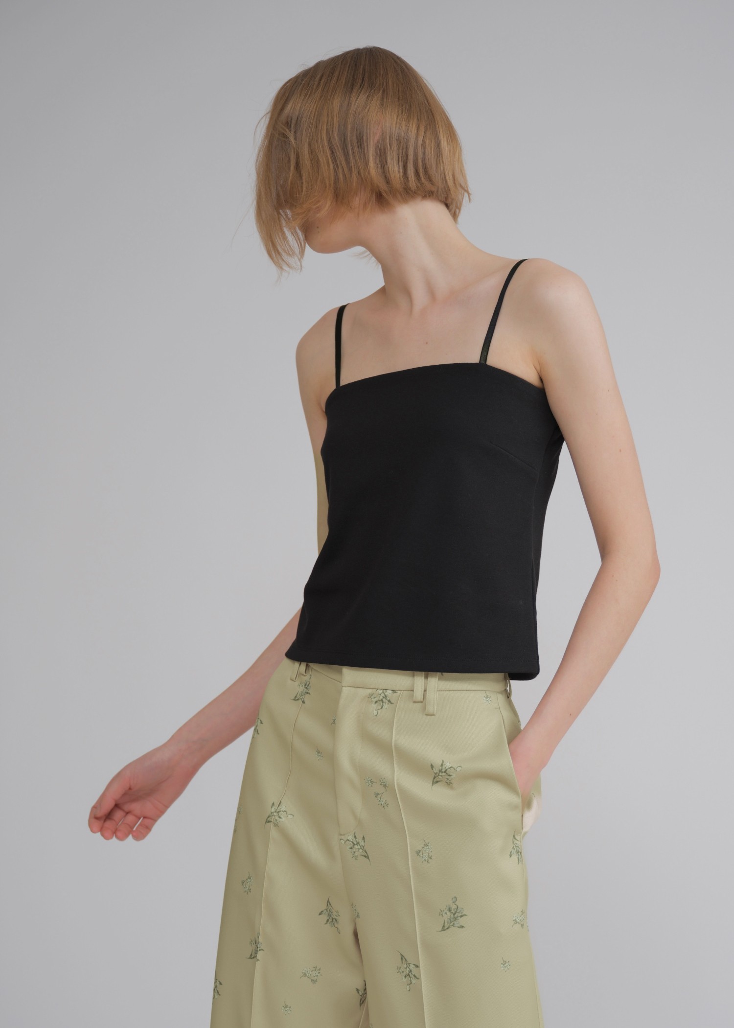 basic ponte bare camisole
