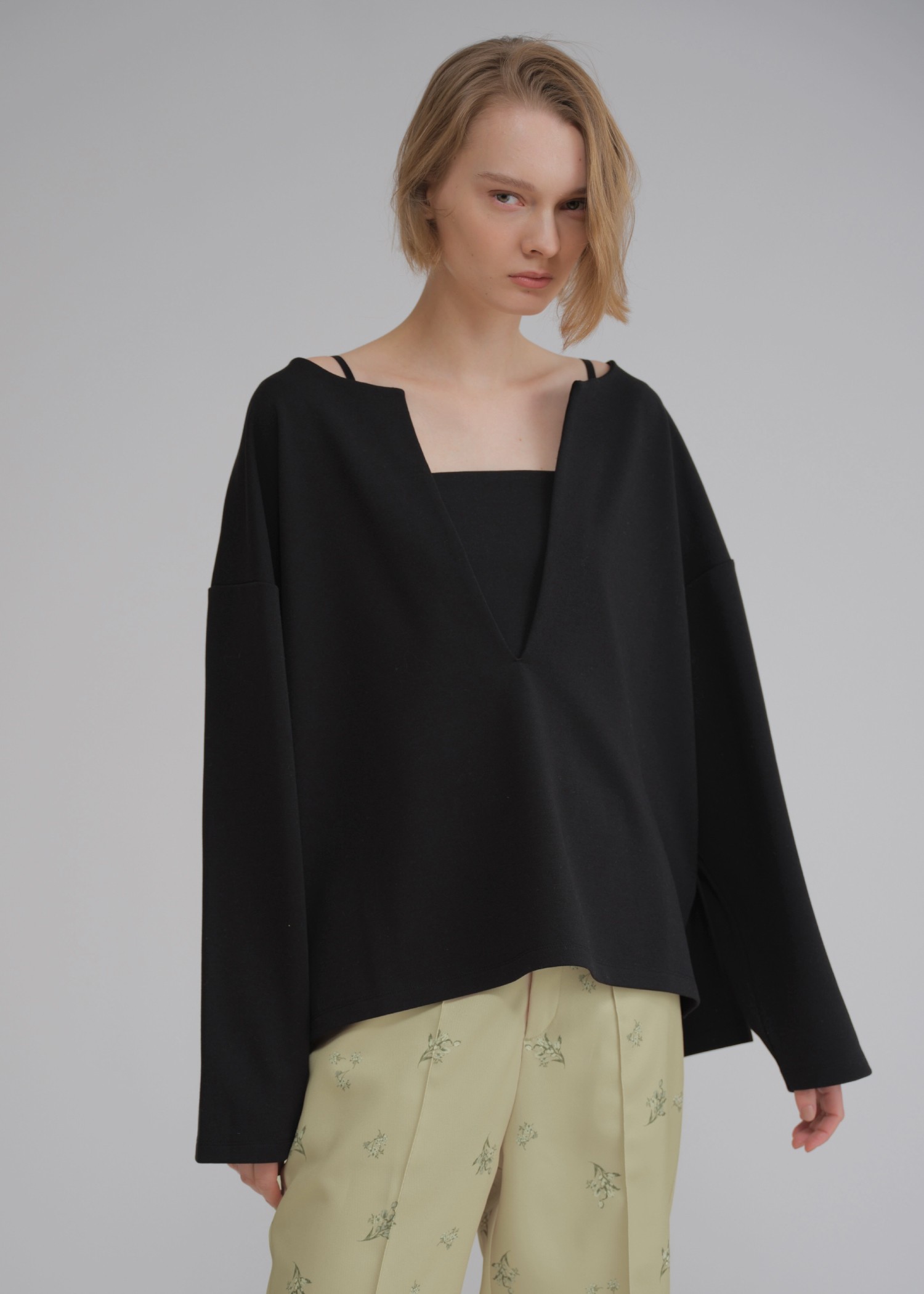 basic ponte bare camisole