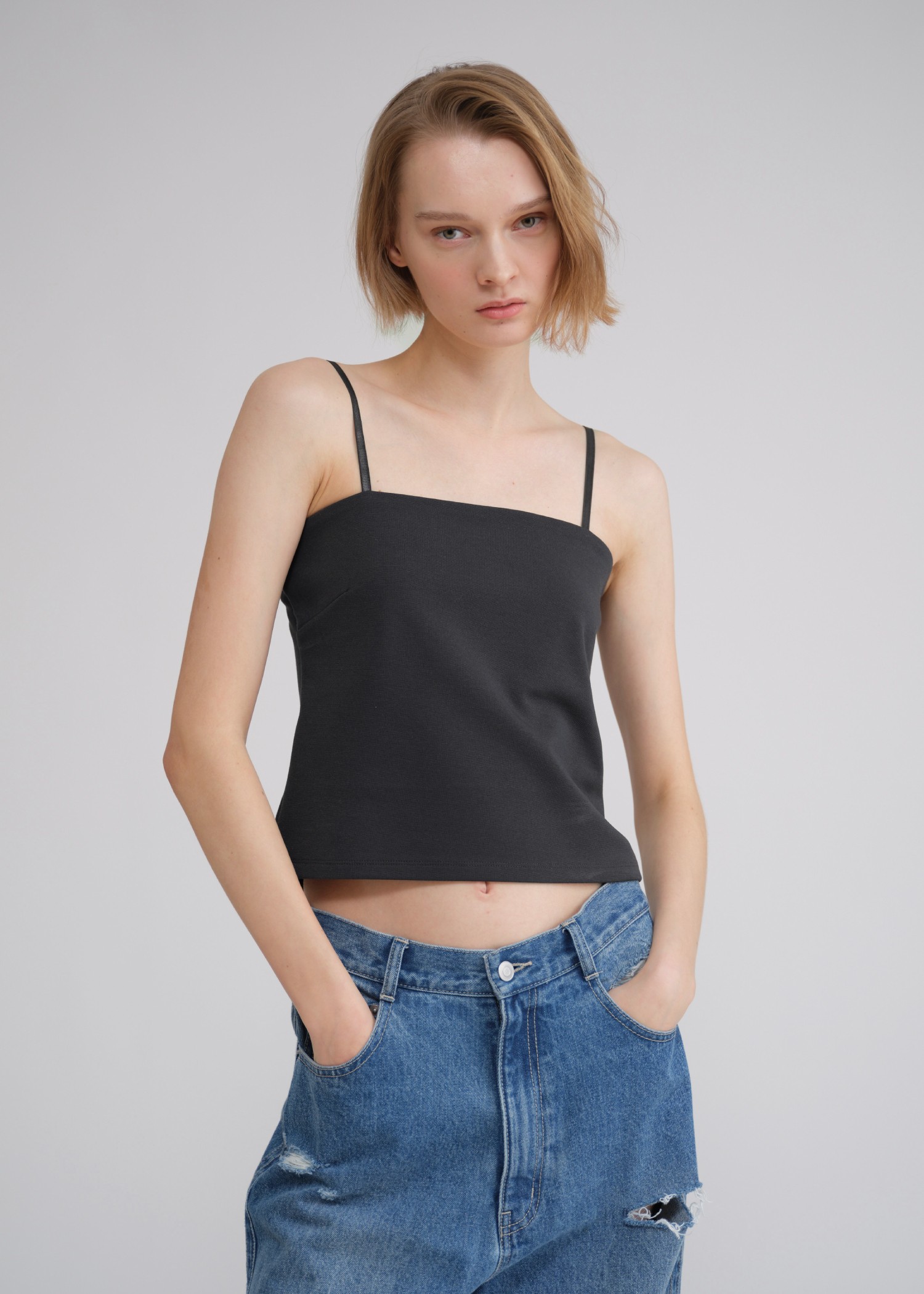 basic ponte bare camisole