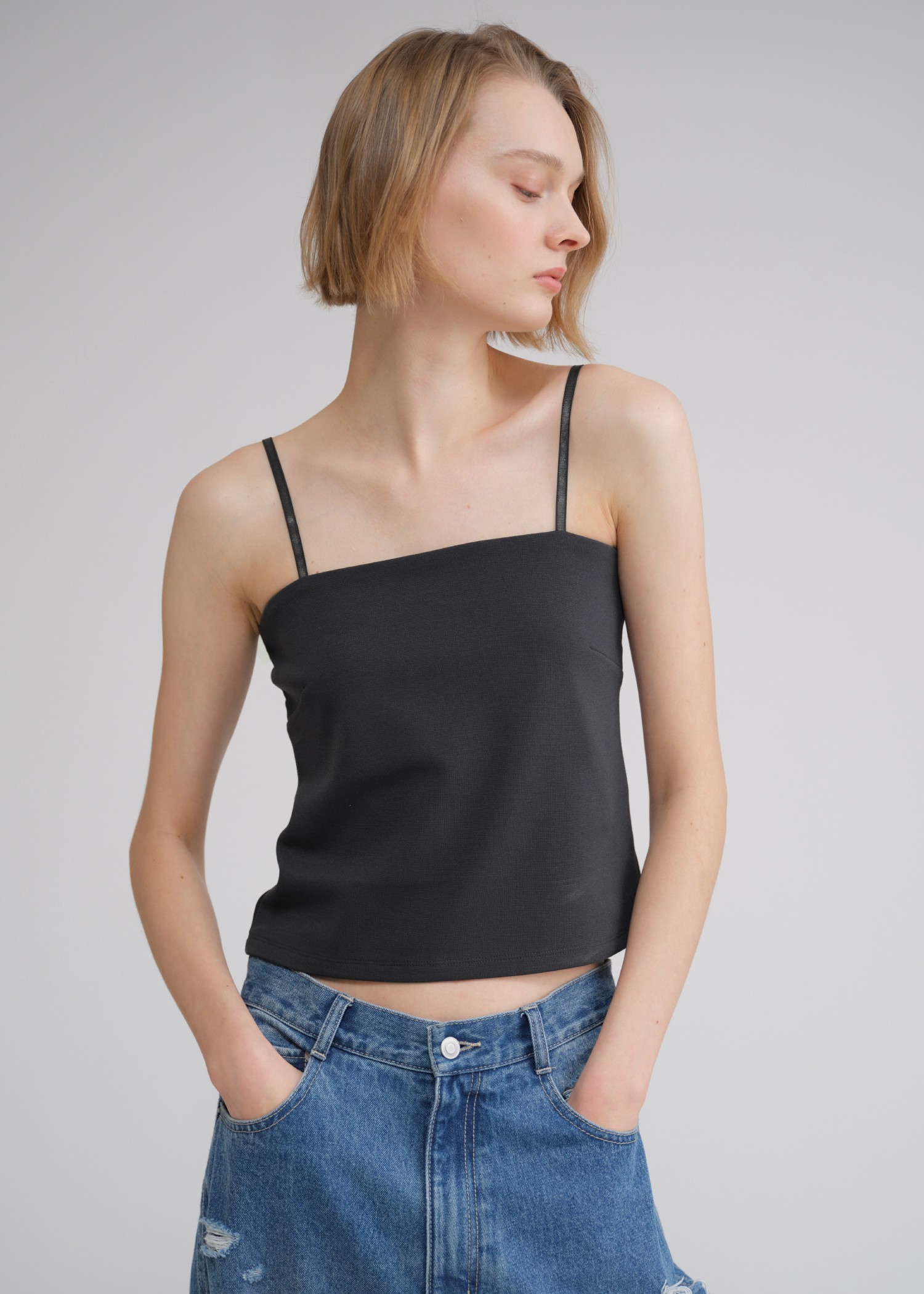 basic ponte bare camisole