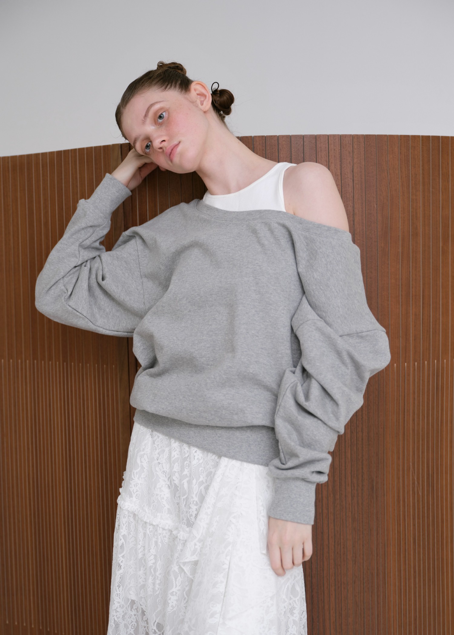 【SATUR】送料関税込 All Day Crew Neck Layered Sleeveless Top MUSINSA公式 | SATUR All Day Crew Neck Layered Sleeveless Top