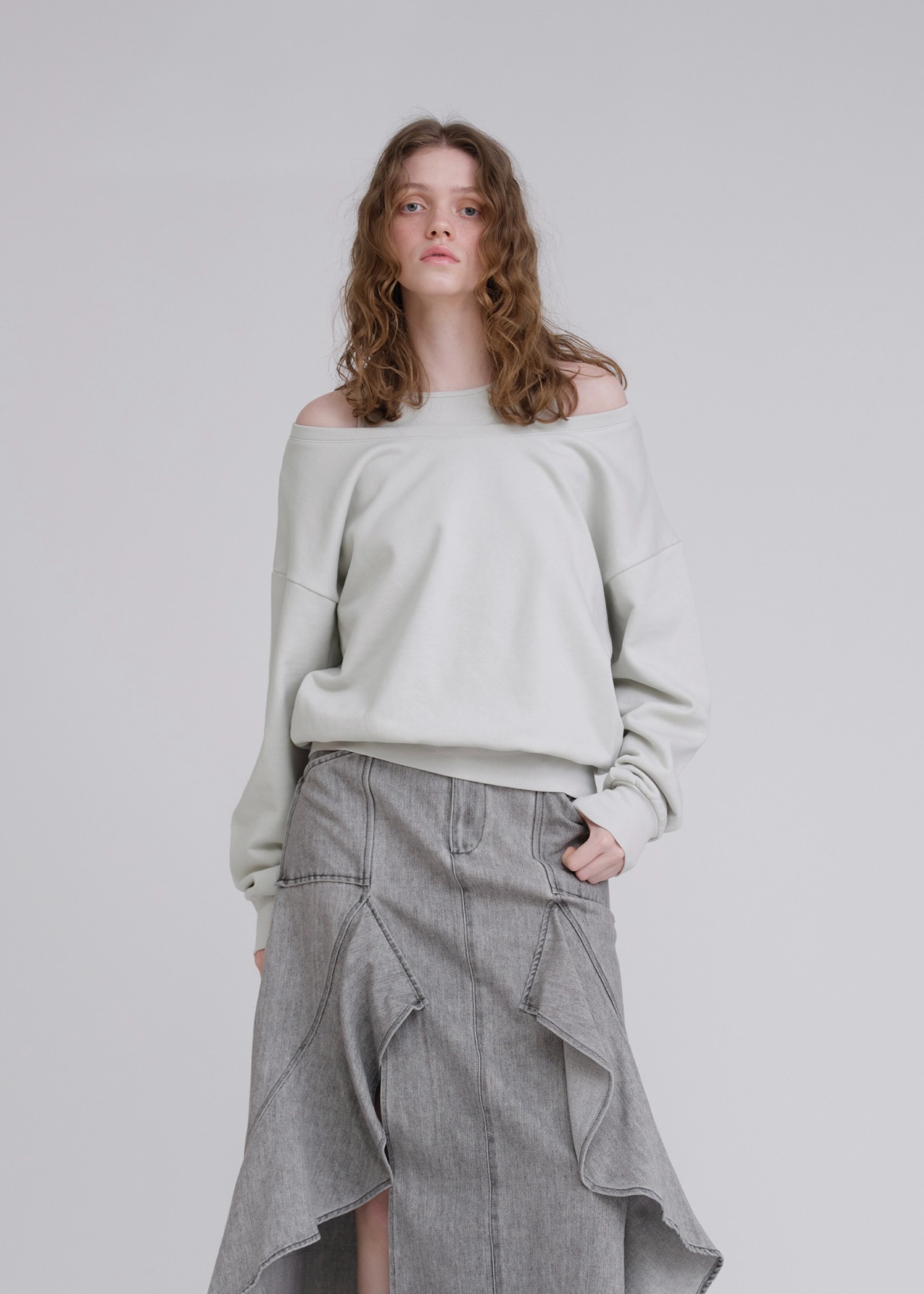 tank layered like sweat tops