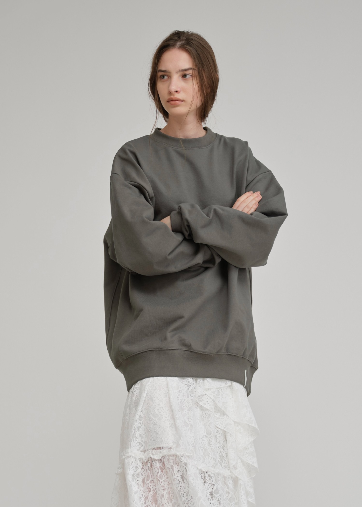 back tag selectable size sweat