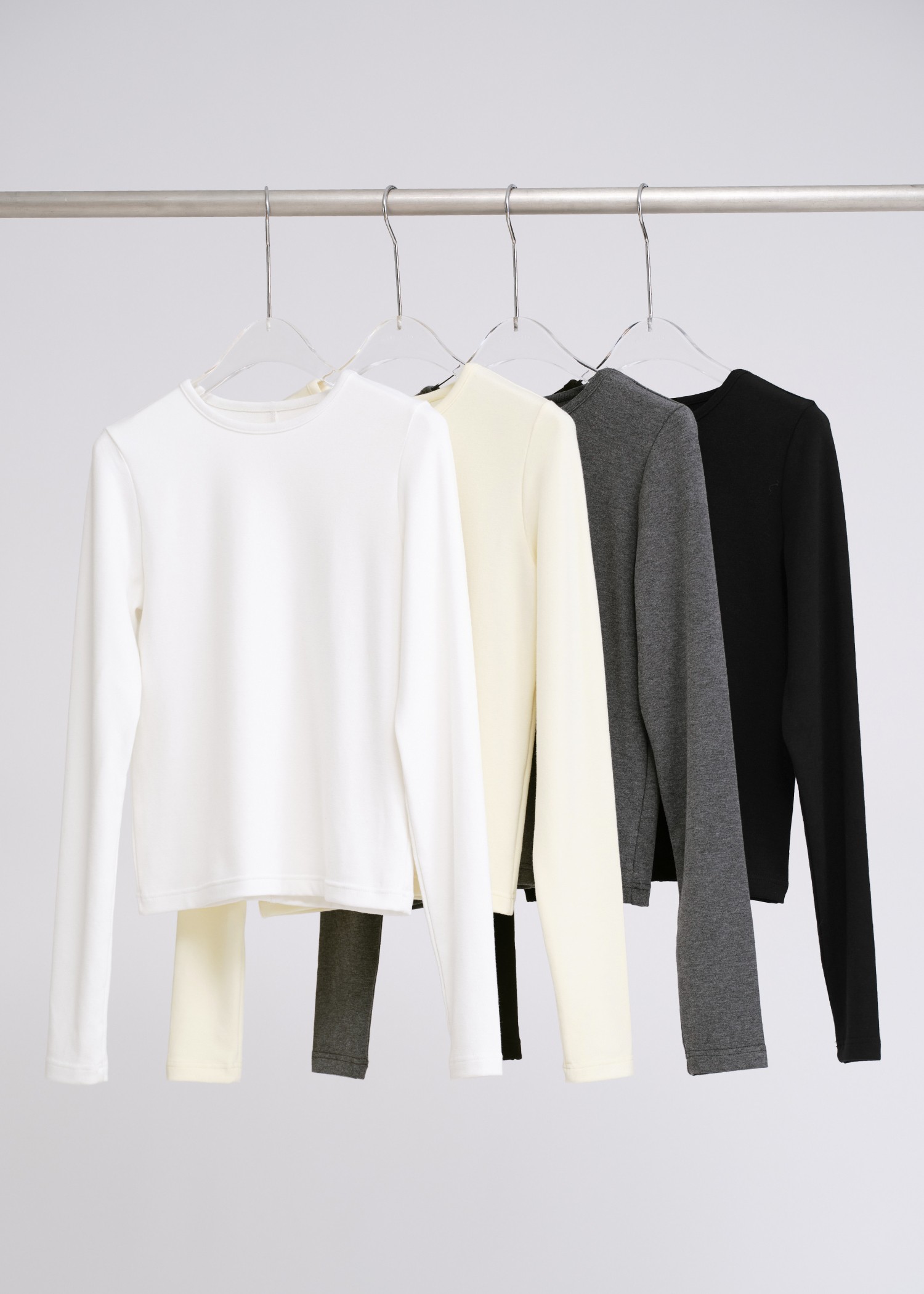 smooth decoration stitch long T